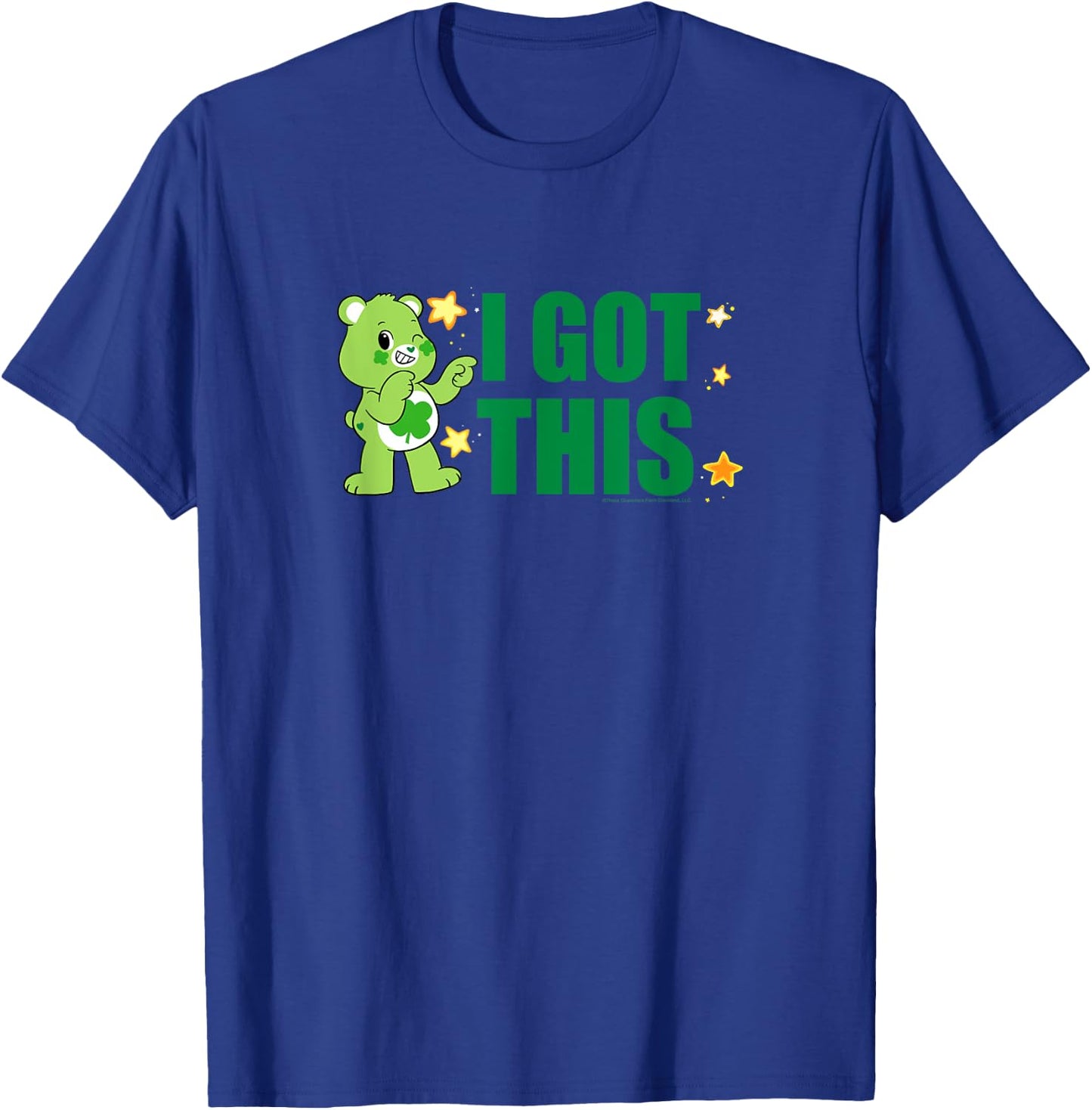 Care Bears Good Luck Bear I Got This Cute Cartoon T-Shirt - T-Shirt | Royal