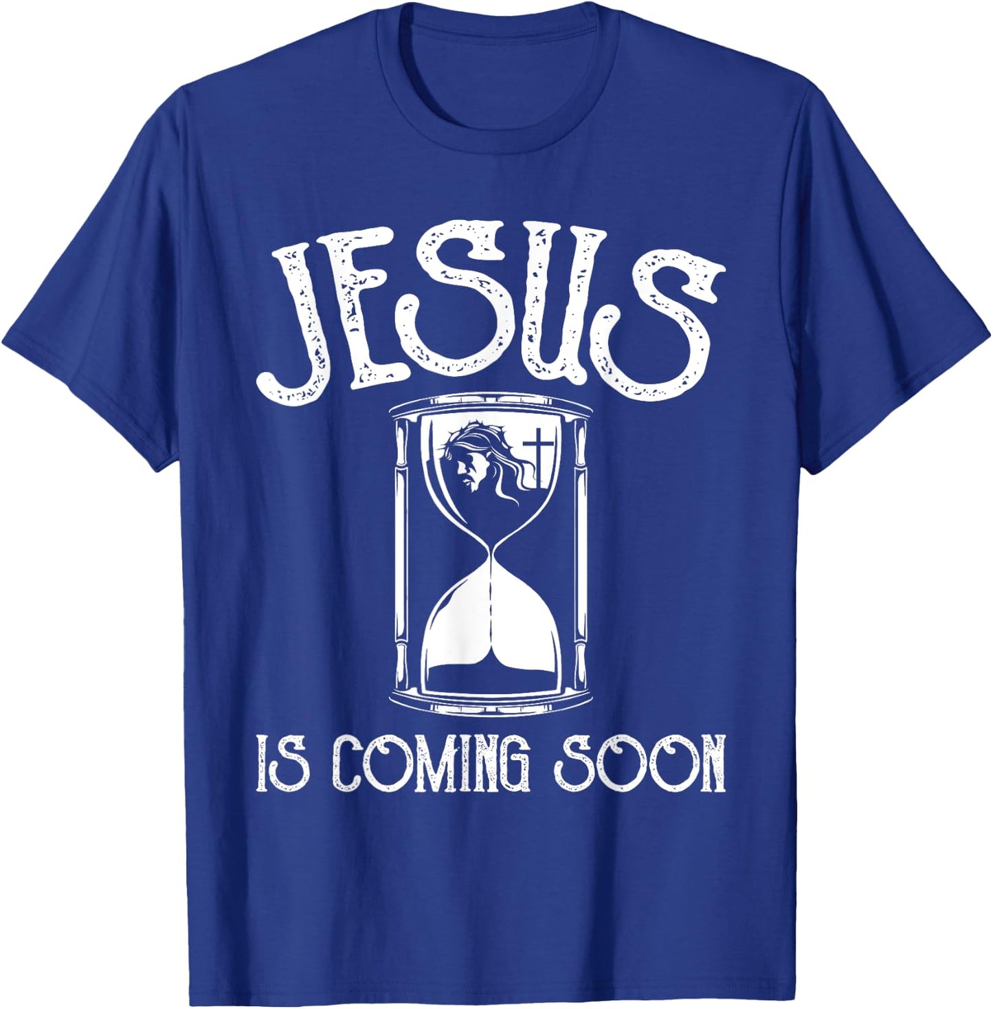 Jesus Is Coming Soon - Christian Religious Bible Church T-Shirt - T-Shirt | Royal