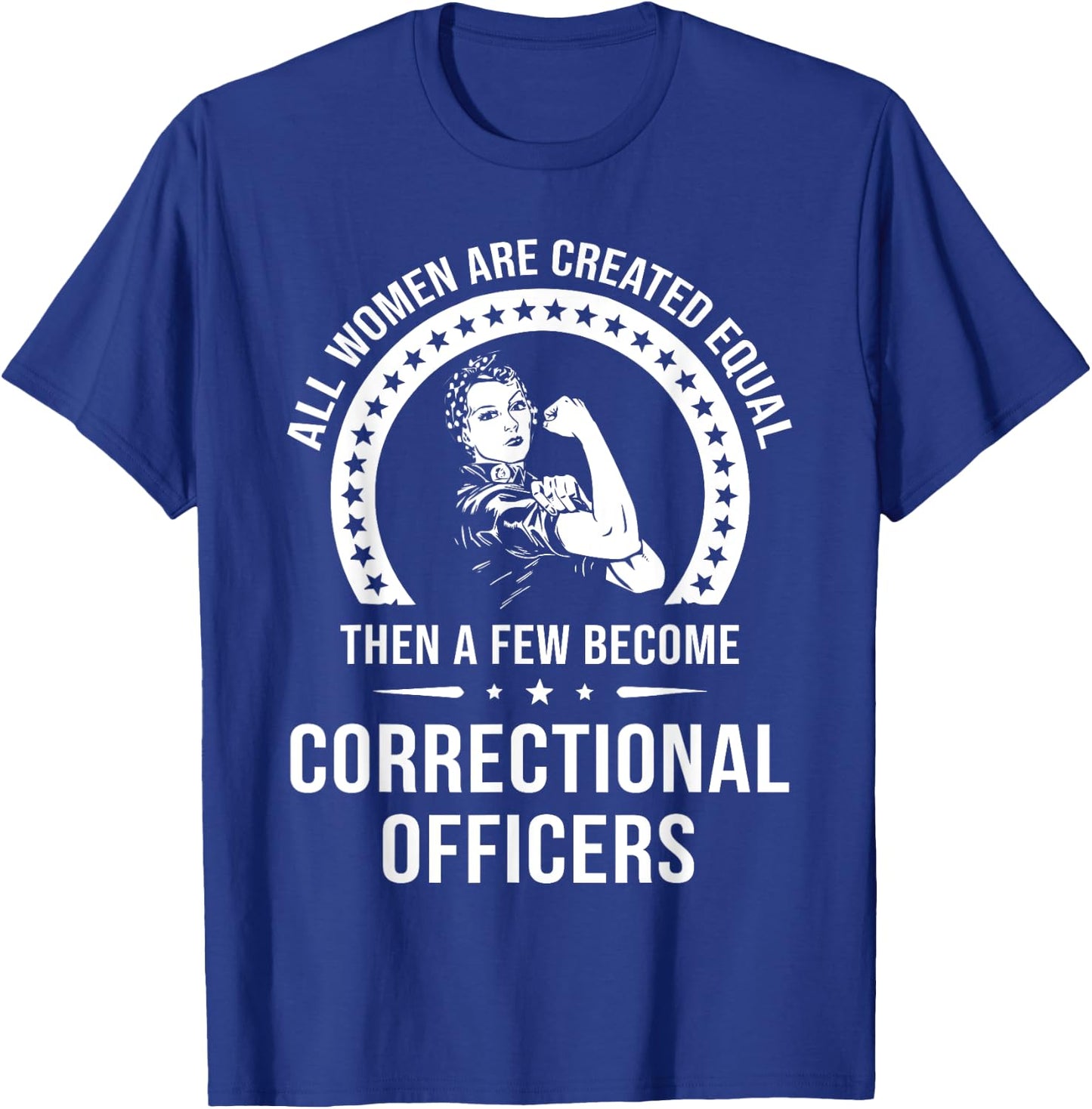 Correctional Officer Shirt | Correctional Officer T-Shirt - T-Shirt | Royal