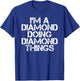 DIAMOND Funny Surname Family Tree Birthday Reunion Gift T-Shirt - T-Shirt | Royal