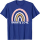 Inspirational Radiate Love Rainbow T-Shirt - T-Shirt | Royal