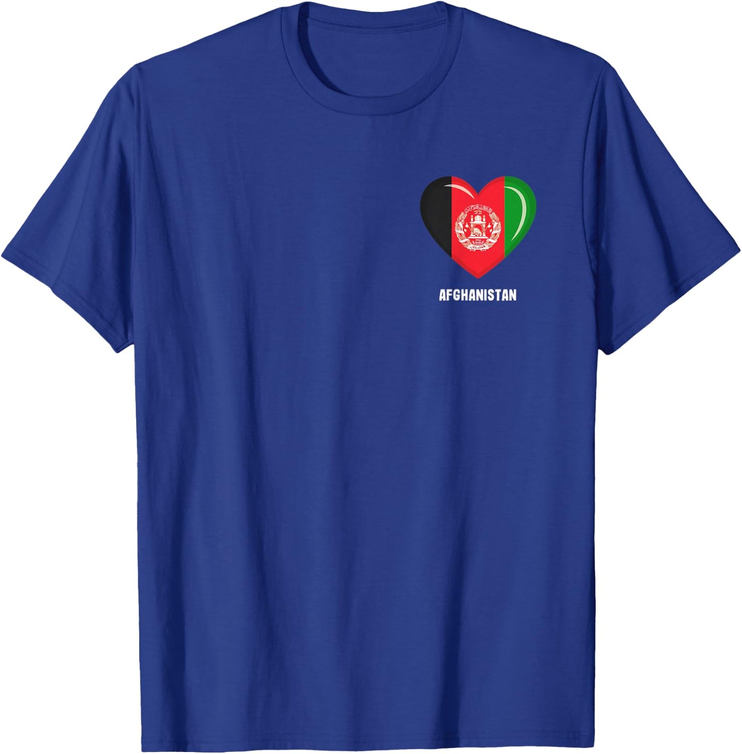 Afghanistan Flag Shirt | Afghan T-Shirt - T-Shirt | Royal