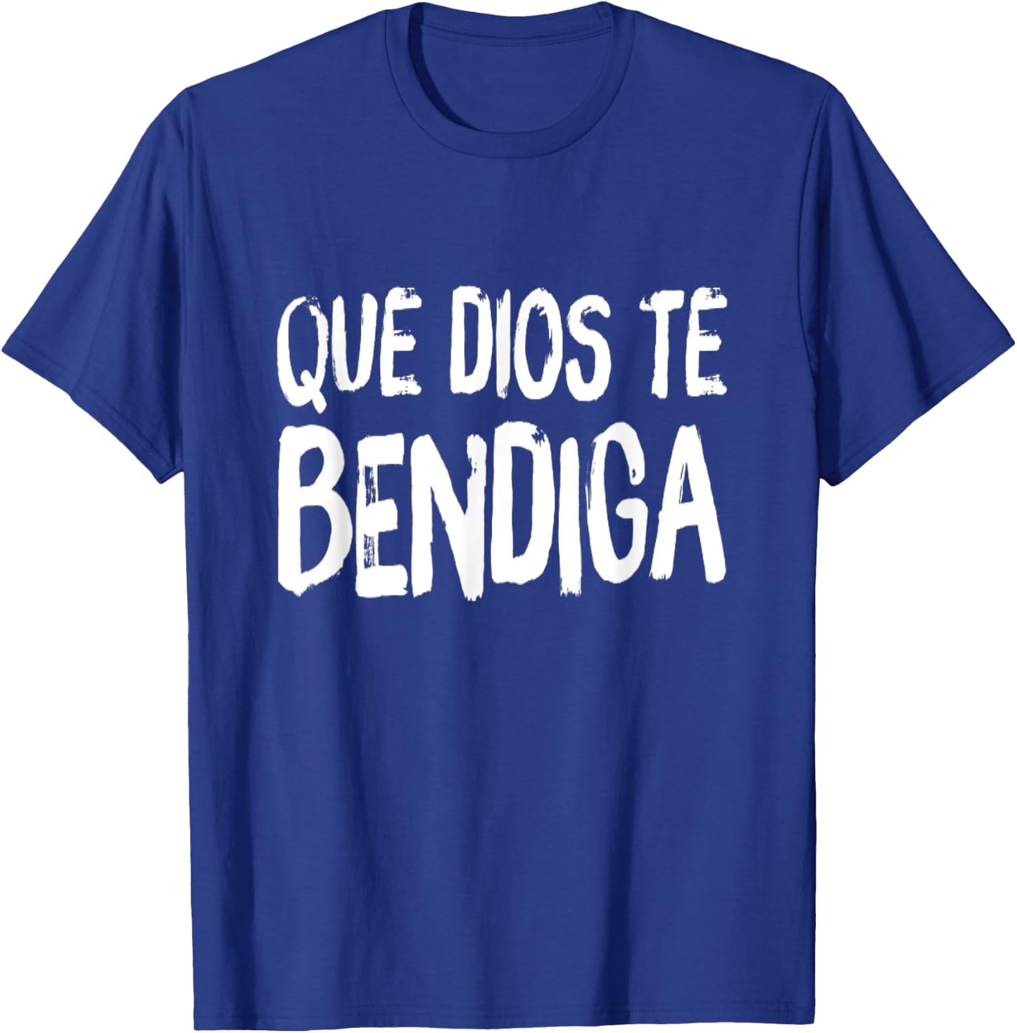 Que Dios Te Bendiga God Bless you Cristiana Espanol Spanish T-Shirt - T-Shirt | Royal
