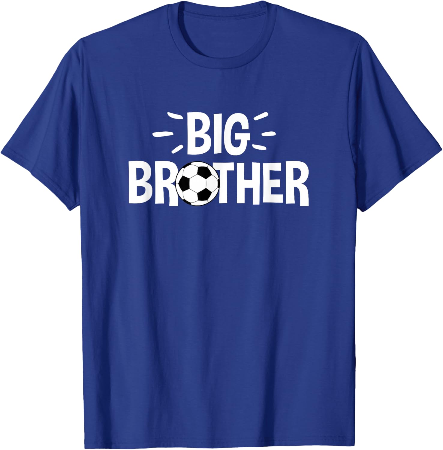 Big Brother Soccer T-Shirt - T-Shirt | Royal