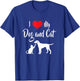 I Love My Dog And Cat T-Shirt - T-Shirt | Royal
