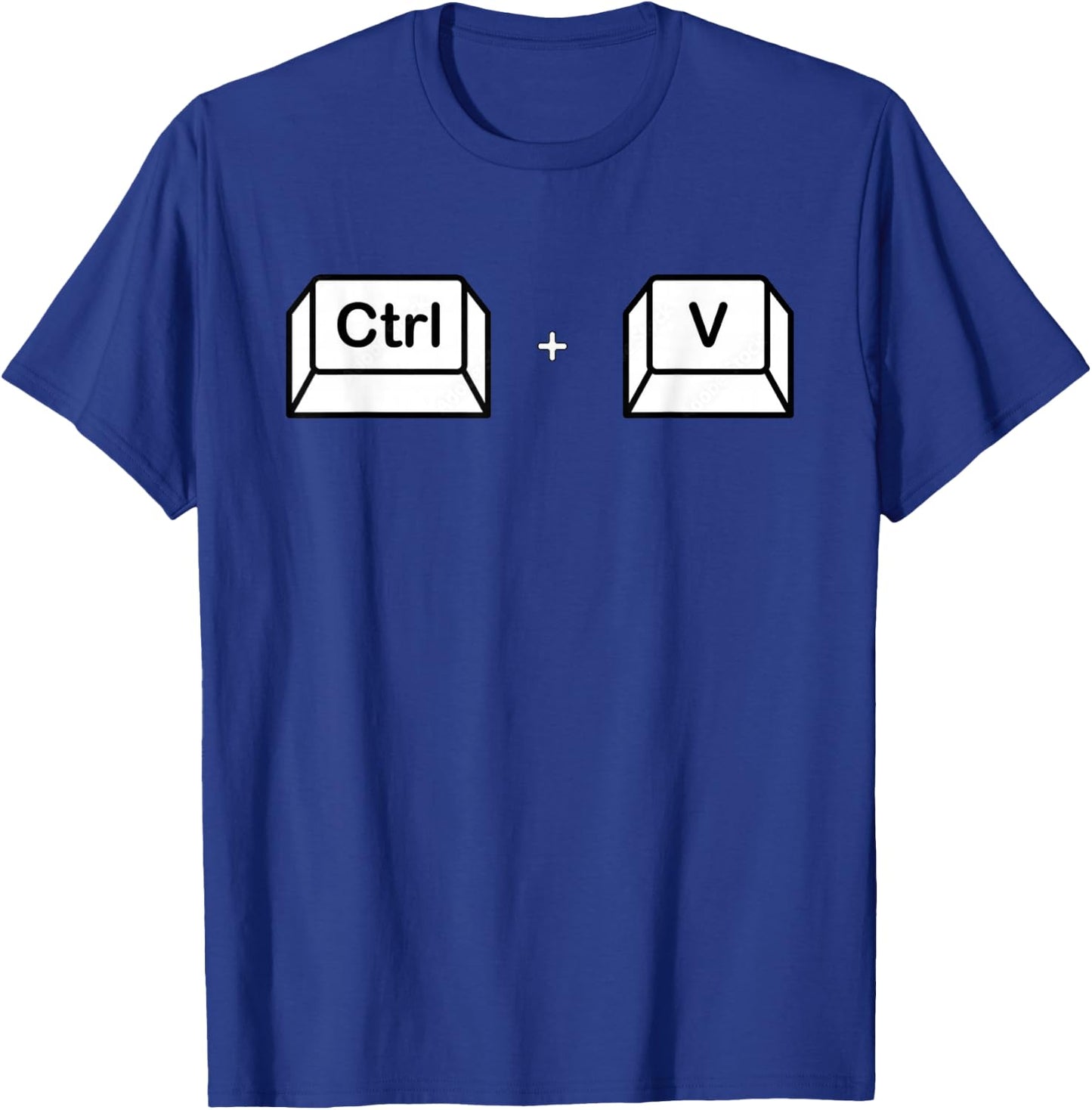 Ctrl V Family Matching Copy Paste dad son daughter T-Shirt - T-Shirt | Royal