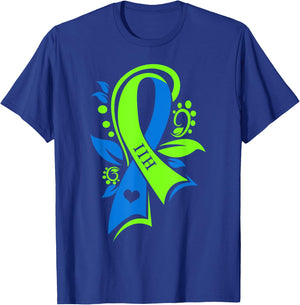 IIH Pseudotumor Cerebri Idiopathic Intracranial Hypertension T-Shirt - T-Shirt | Royal