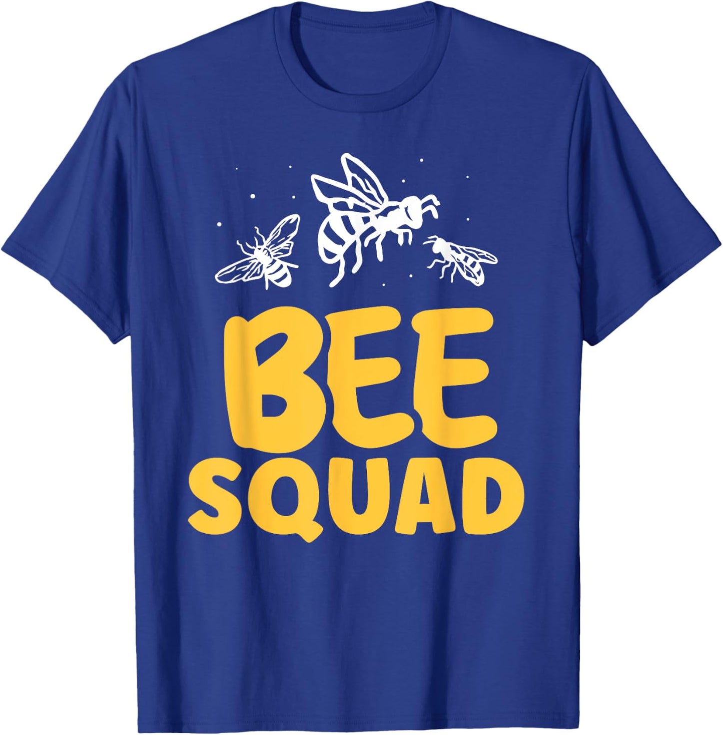Bee Squad Beekeeper Hive Bees Honeybee Bee T-Shirt - T-Shirt | Royal