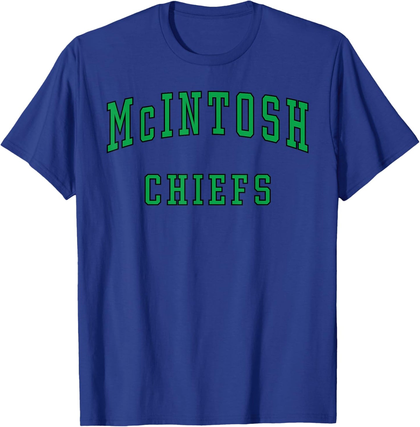 McIntosh High School Chiefs T-Shirt - T-Shirt | Royal