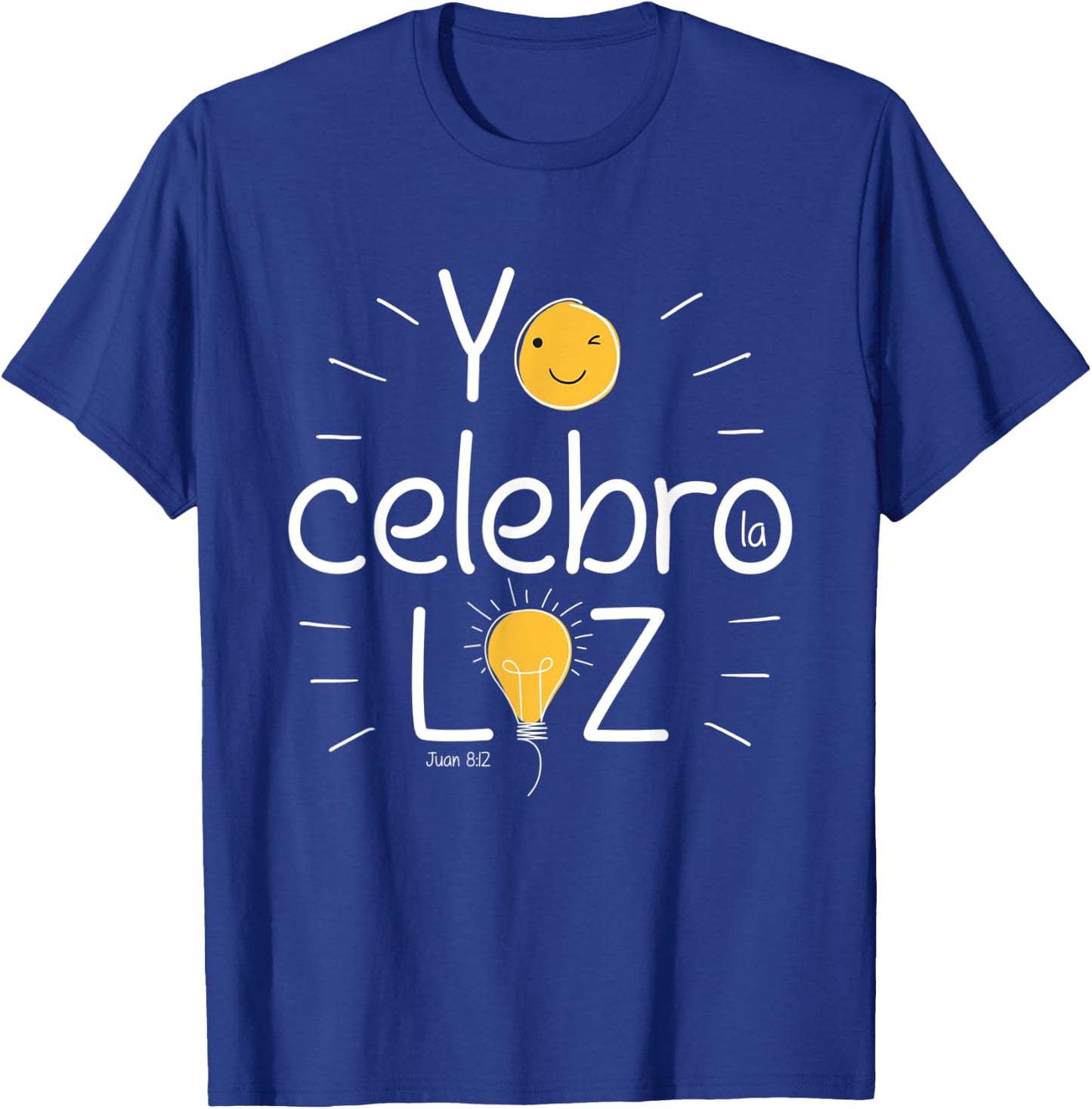 Christian Bible Verse Quote No Hallowen, yo Celebro la Luz! T-Shirt - T-Shirt | Royal