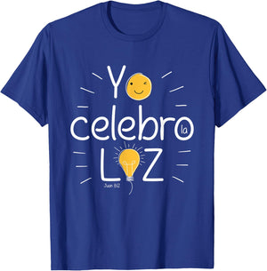 Christian Bible Verse Quote No Hallowen, yo Celebro la Luz! T-Shirt - T-Shirt | Royal