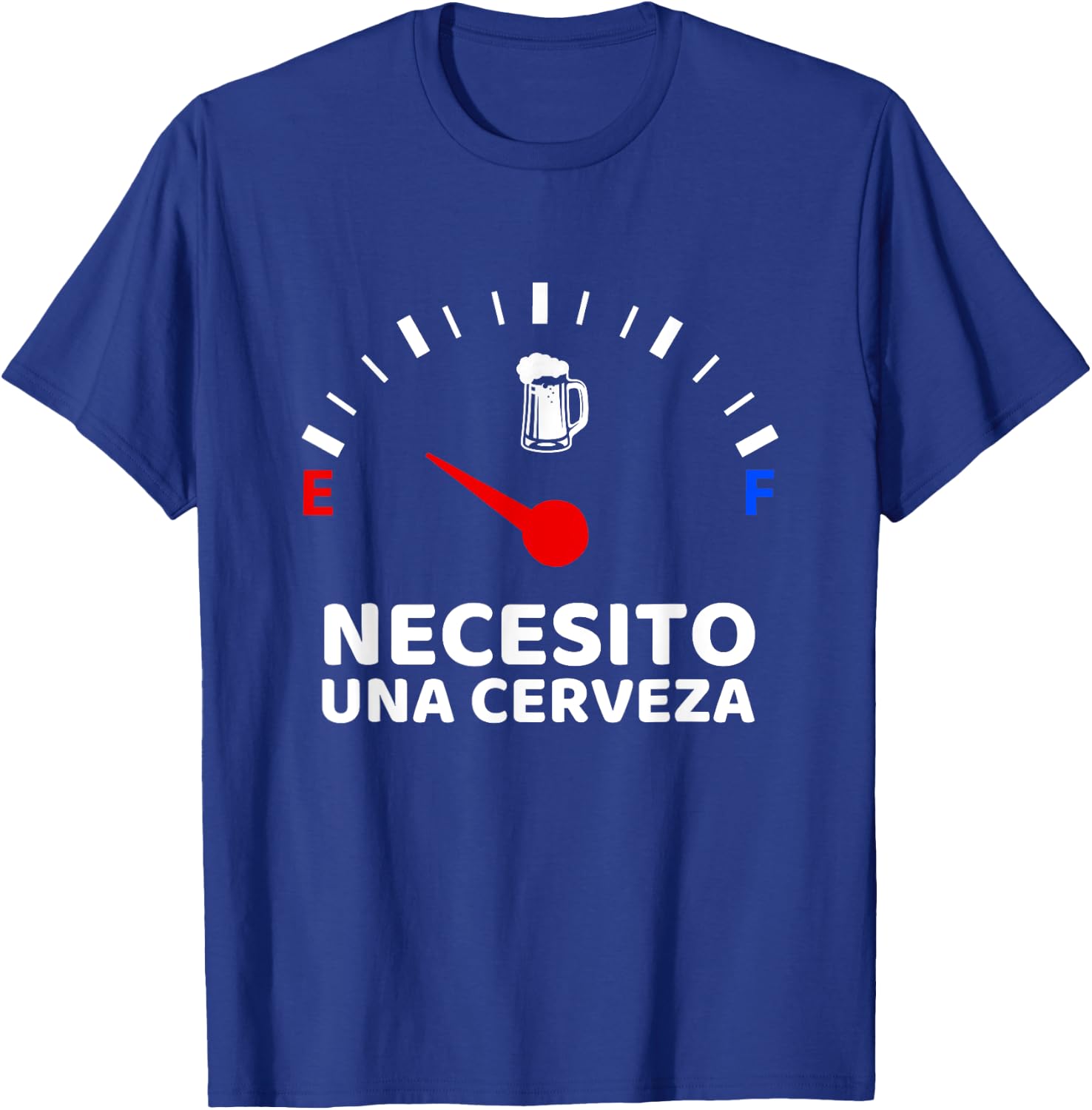Necesito Una Cerveza T-Shirt - T-Shirt | Royal