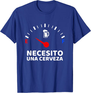 Necesito Una Cerveza T-Shirt - T-Shirt | Royal