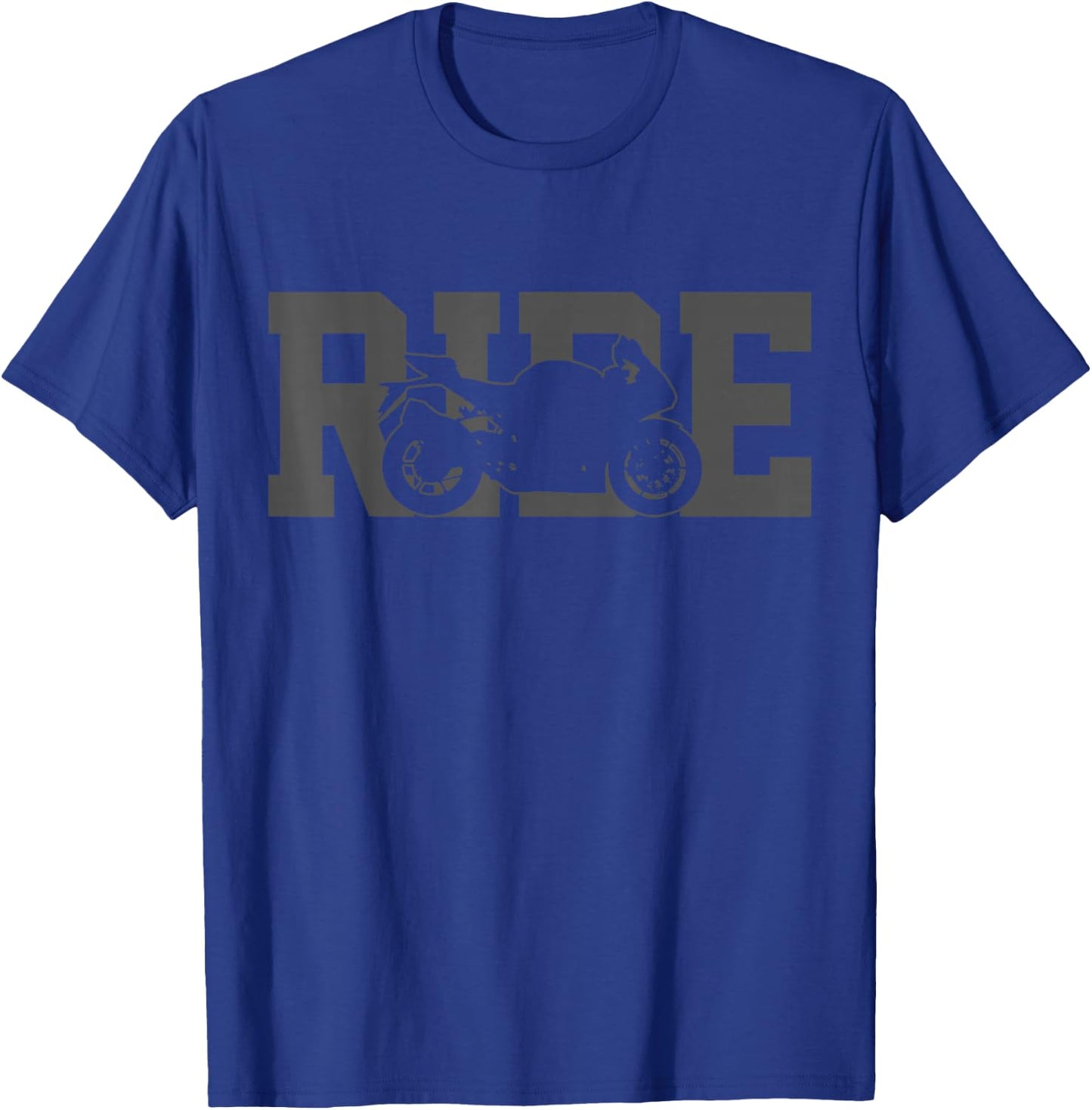 Motorcycle Racing Biker Racer Gift T-Shirt - T-Shirt | Royal