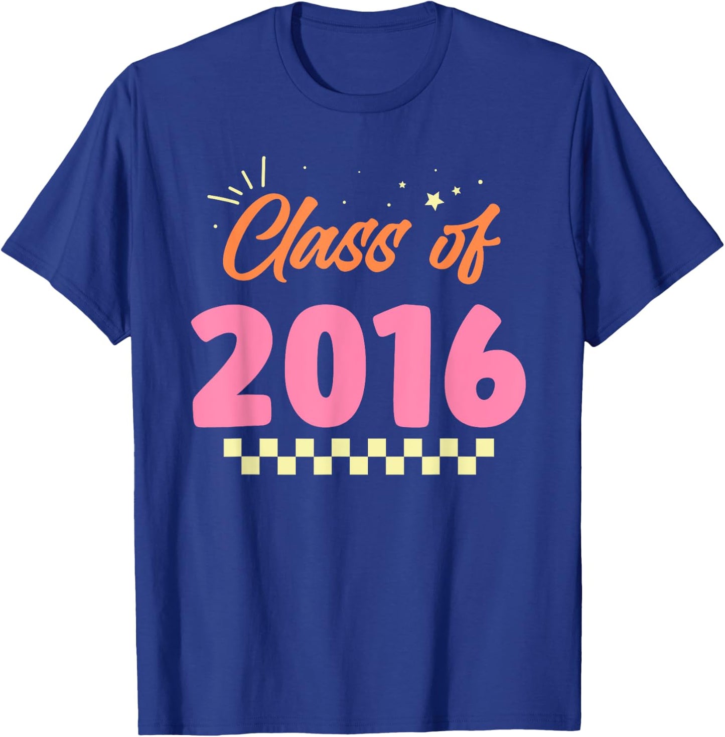 Class Of 2016 School Meetup Graduation Reunion T-Shirt - T-Shirt | Royal