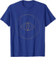 Sacred Geometry Vesica Piscis Spiritual Geometric T-Shirt - T-Shirt | Royal
