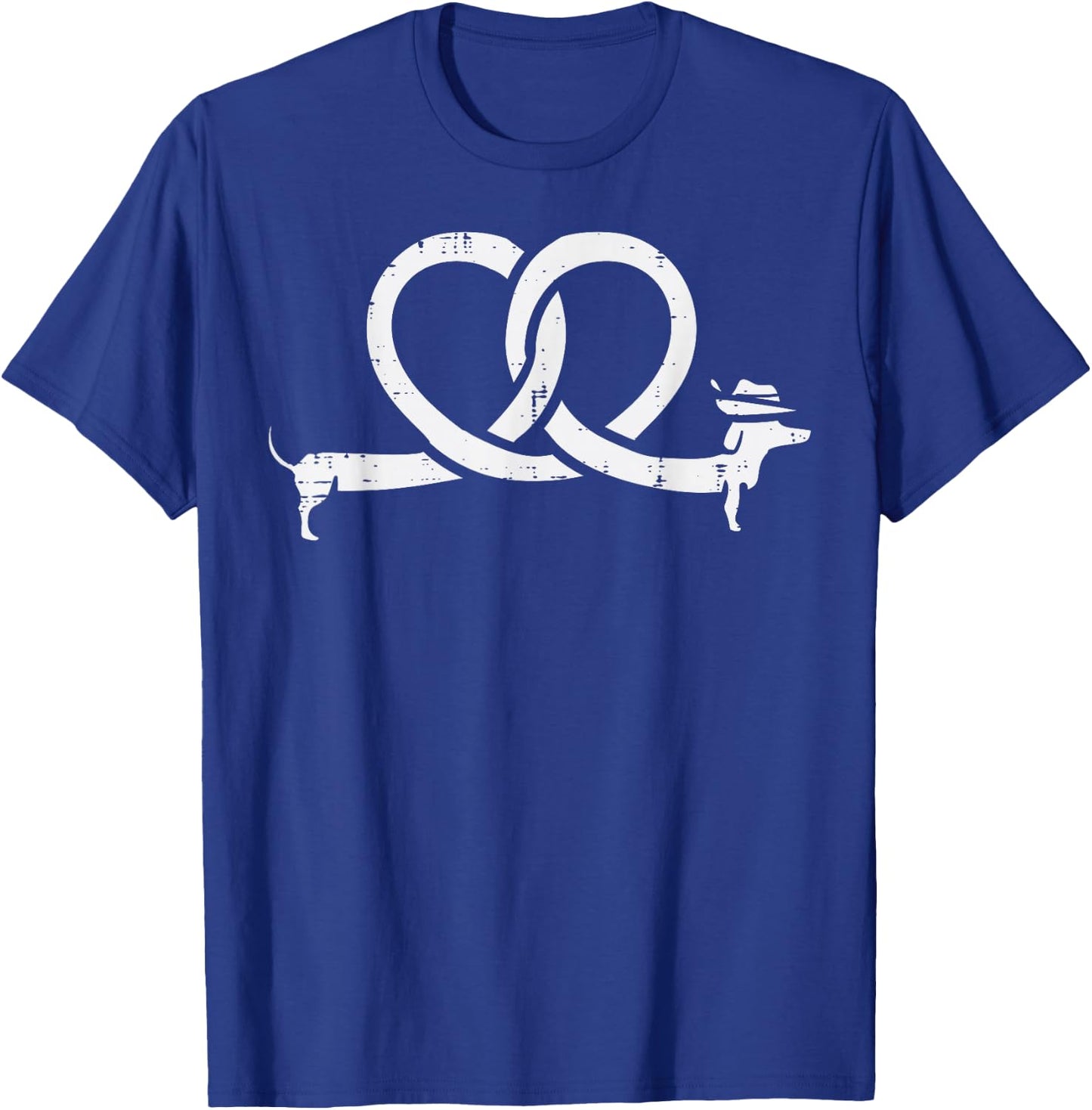 Oktoberfest Pretzel Dachshund Wiener Costume Women Kids Men T-Shirt - T-Shirt | Royal