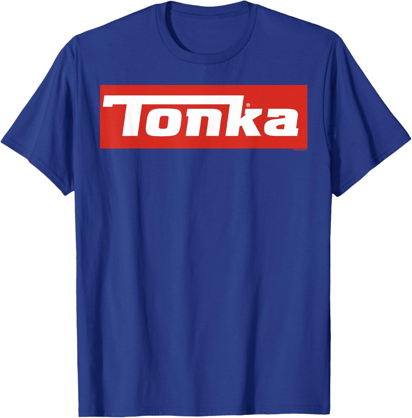 Tonka Simple Red Vintage Logo T-Shirt - T-Shirt | Royal