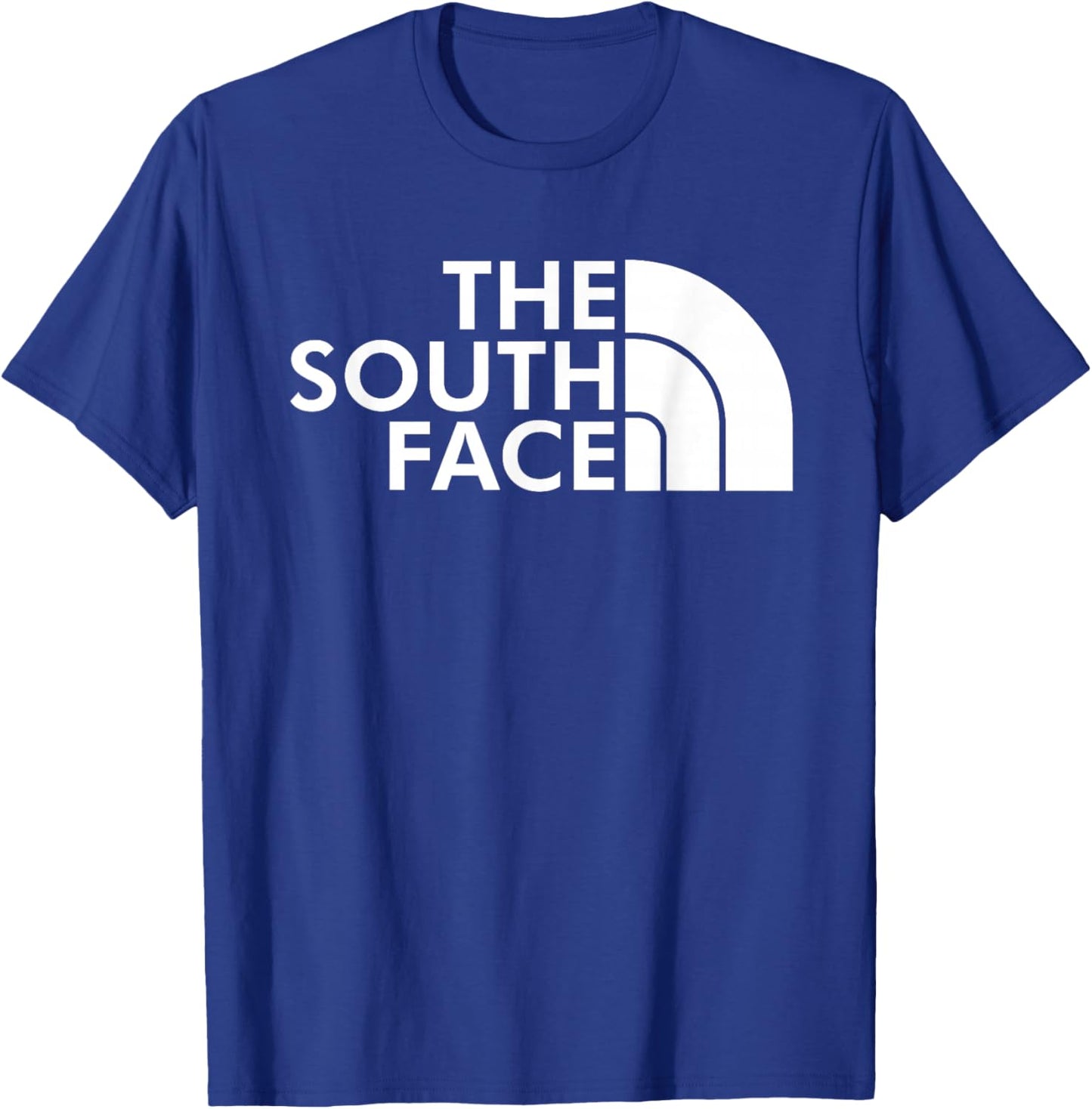 Funny Parody - The South Face Cool Design for Smart People T-Shirt - T-Shirt | Royal