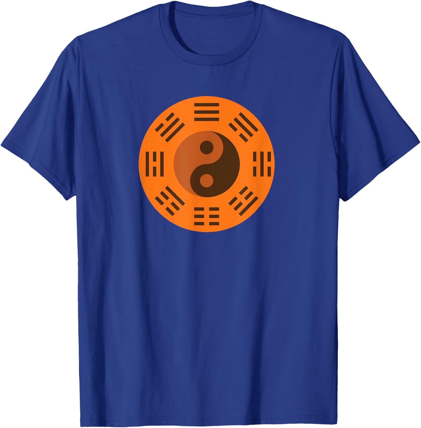Chinese Bagua Eight Trigrams Earlier Later Heaven T-Shirt - T-Shirt | Royal