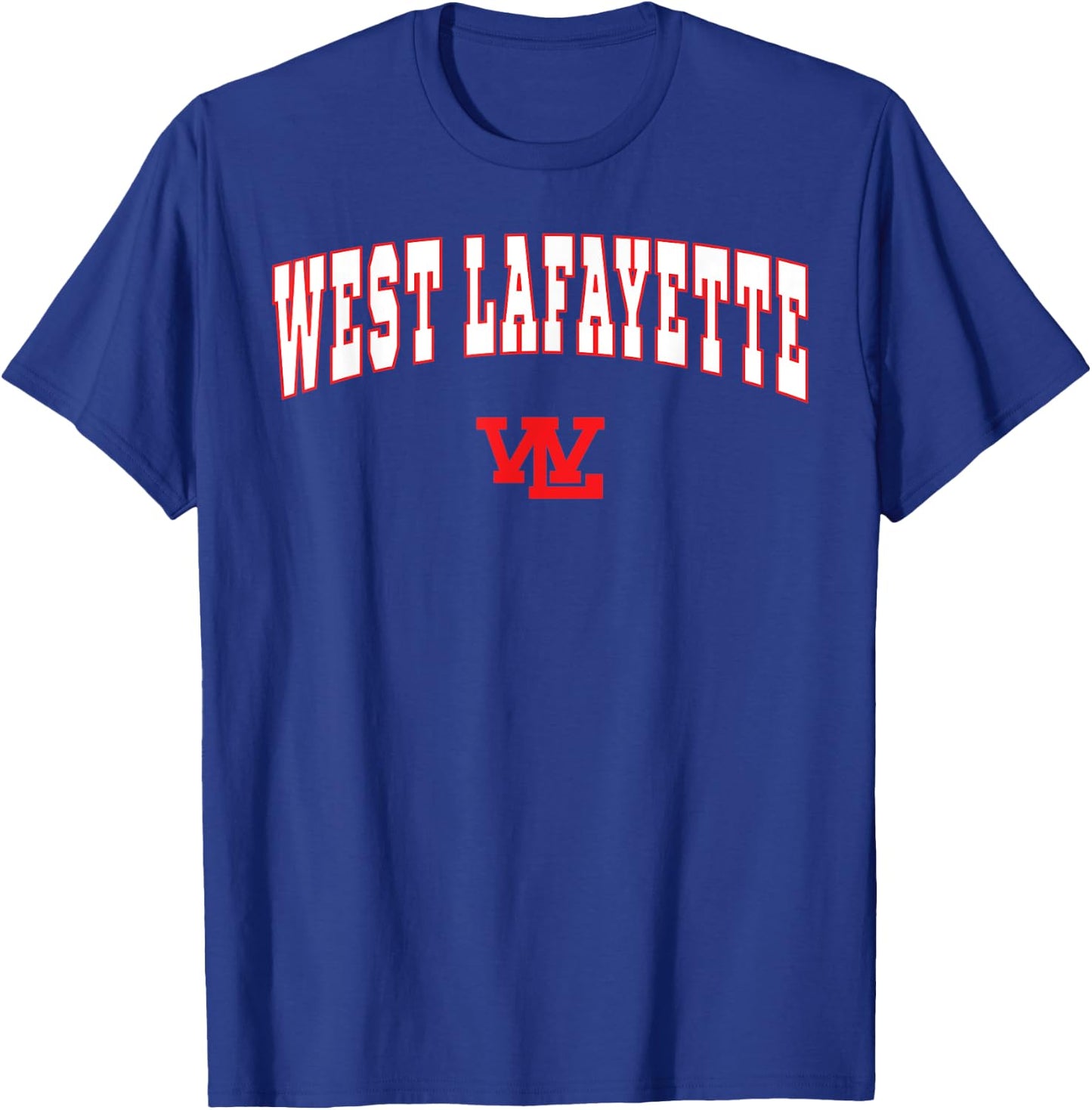 West Lafayette High School Red Devils T-Shirt - T-Shirt | Royal