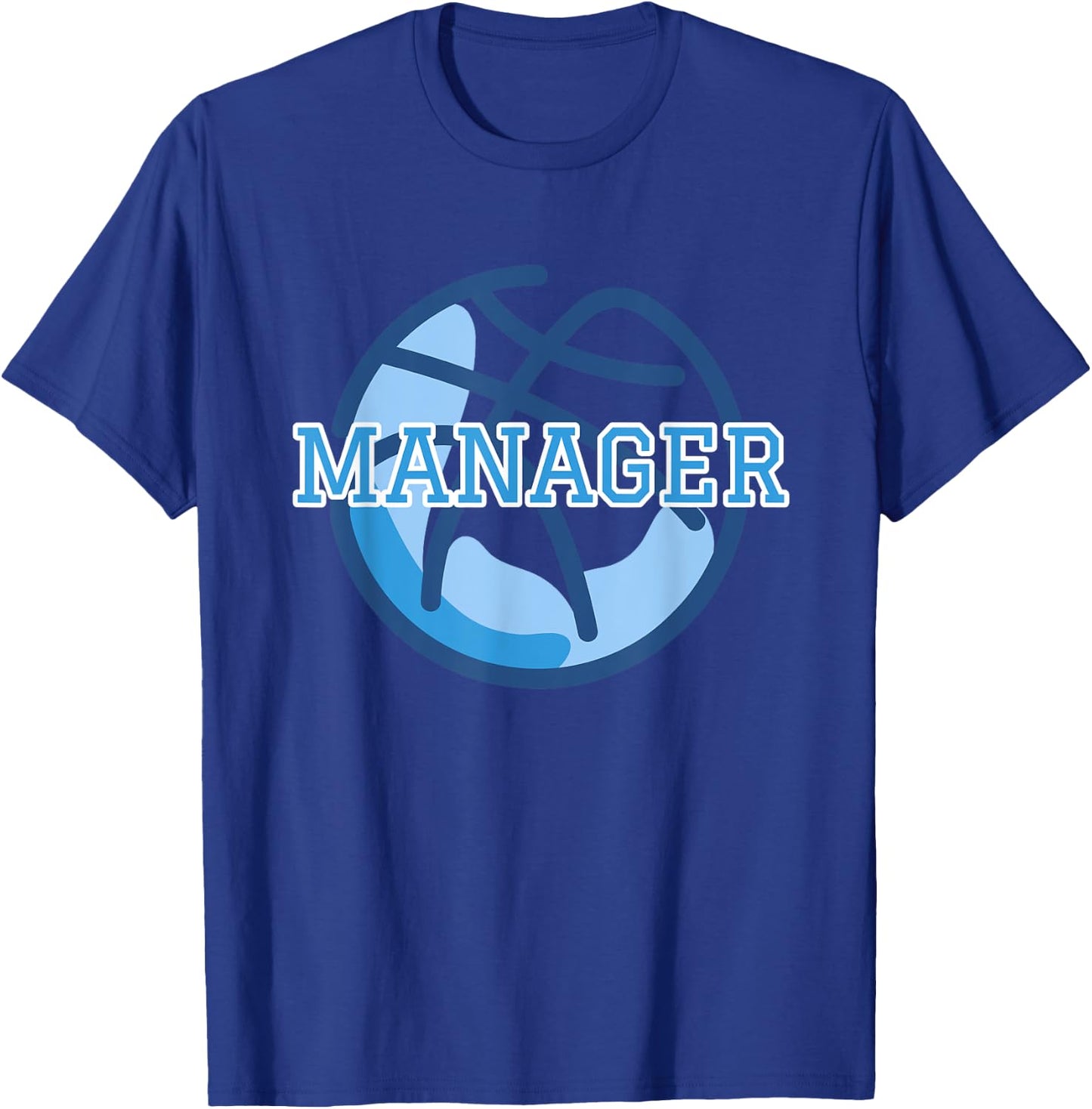 Basketball Team Manager Waterboy Hydration Specialist T-Shirt - T-Shirt | Royal