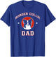 Border Collie Dad Dog Father Men Women Girls Kids T-Shirt - T-Shirt | Royal