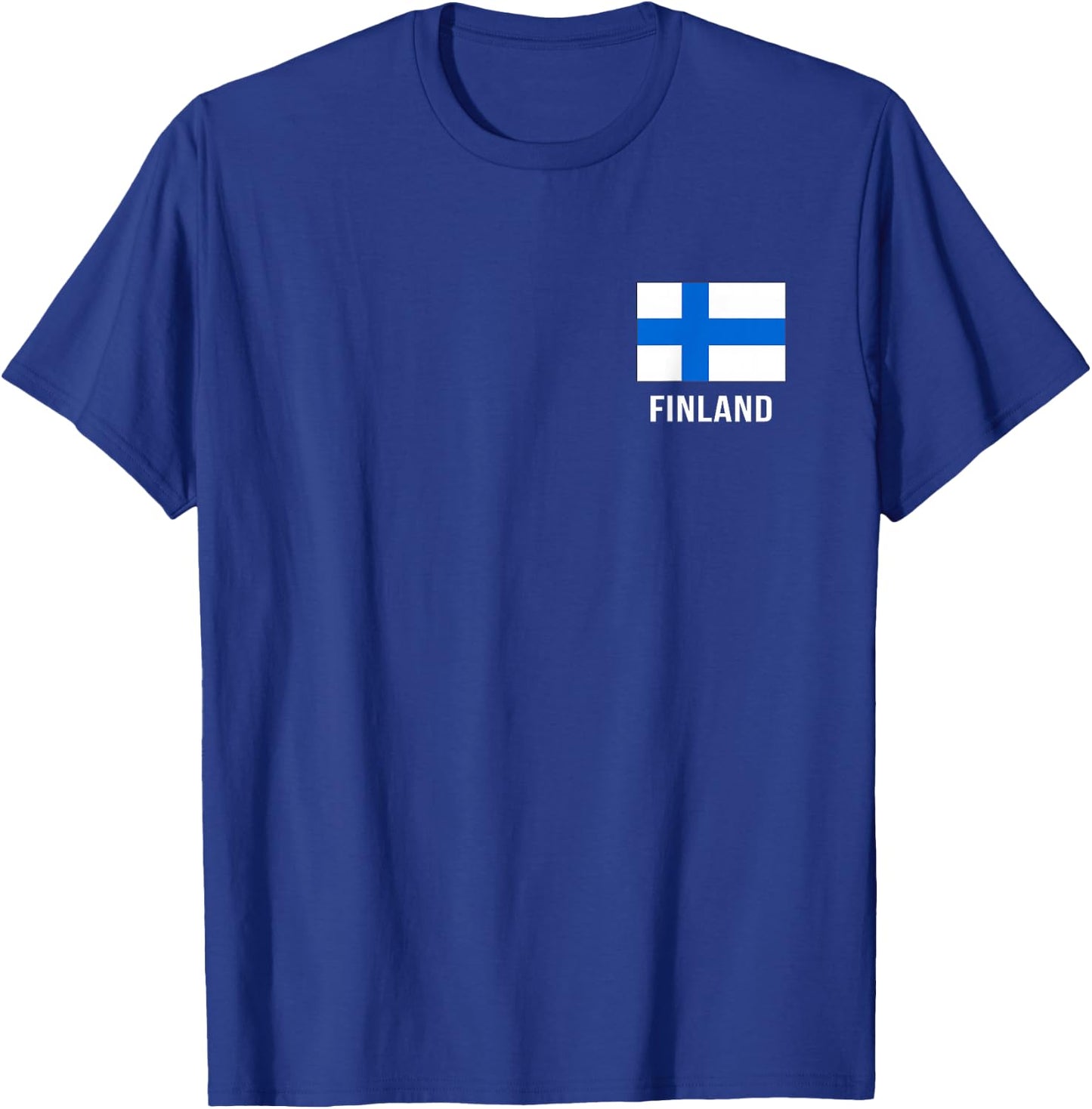 Finland Flag Shirt | Finnish T-Shirt - T-Shirt | Royal