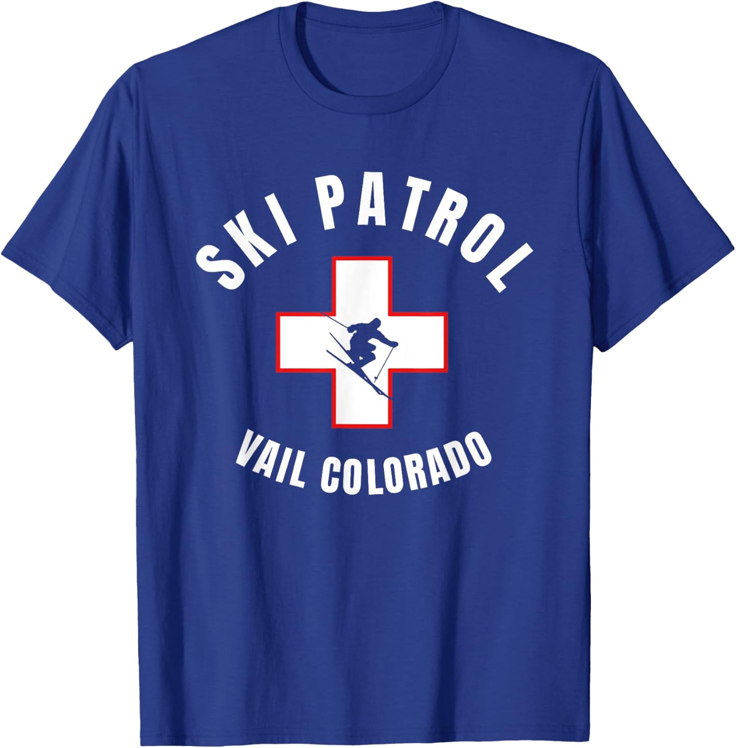 Vail Colorado Ski Patrol T-Shirt - T-Shirt | Royal