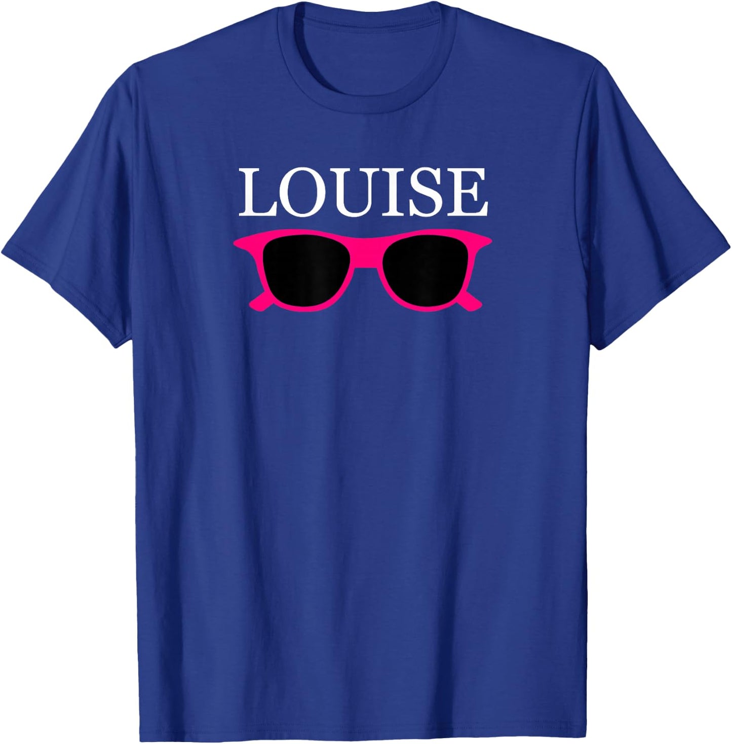 Louise Pink Glasses Cute Matching Best Friends T-Shirt - T-Shirt | Royal