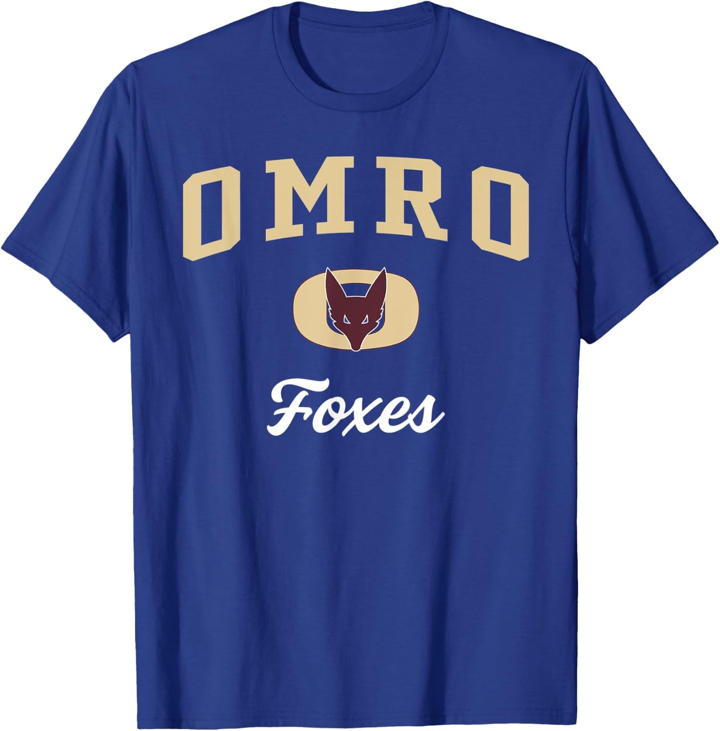 Omro High School Foxes T-Shirt - T-Shirt | Royal