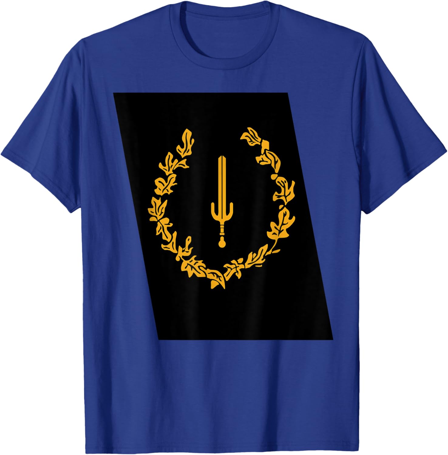Black American Heritage Flag T-Shirt - T-Shirt | Royal
