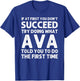 AVA Name Personalized Birthday Funny Christmas Joke T-Shirt - T-Shirt | Royal