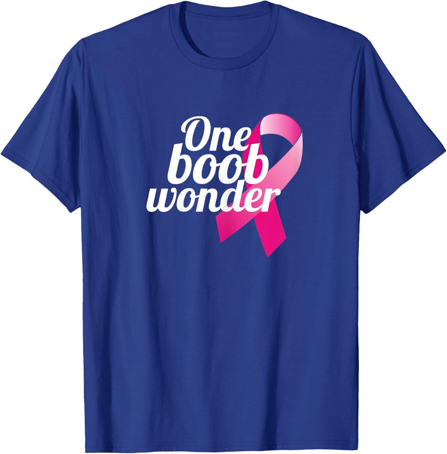 Funny Breast Cancer Mastectomy Recovery Design T-Shirt - T-Shirt | Royal