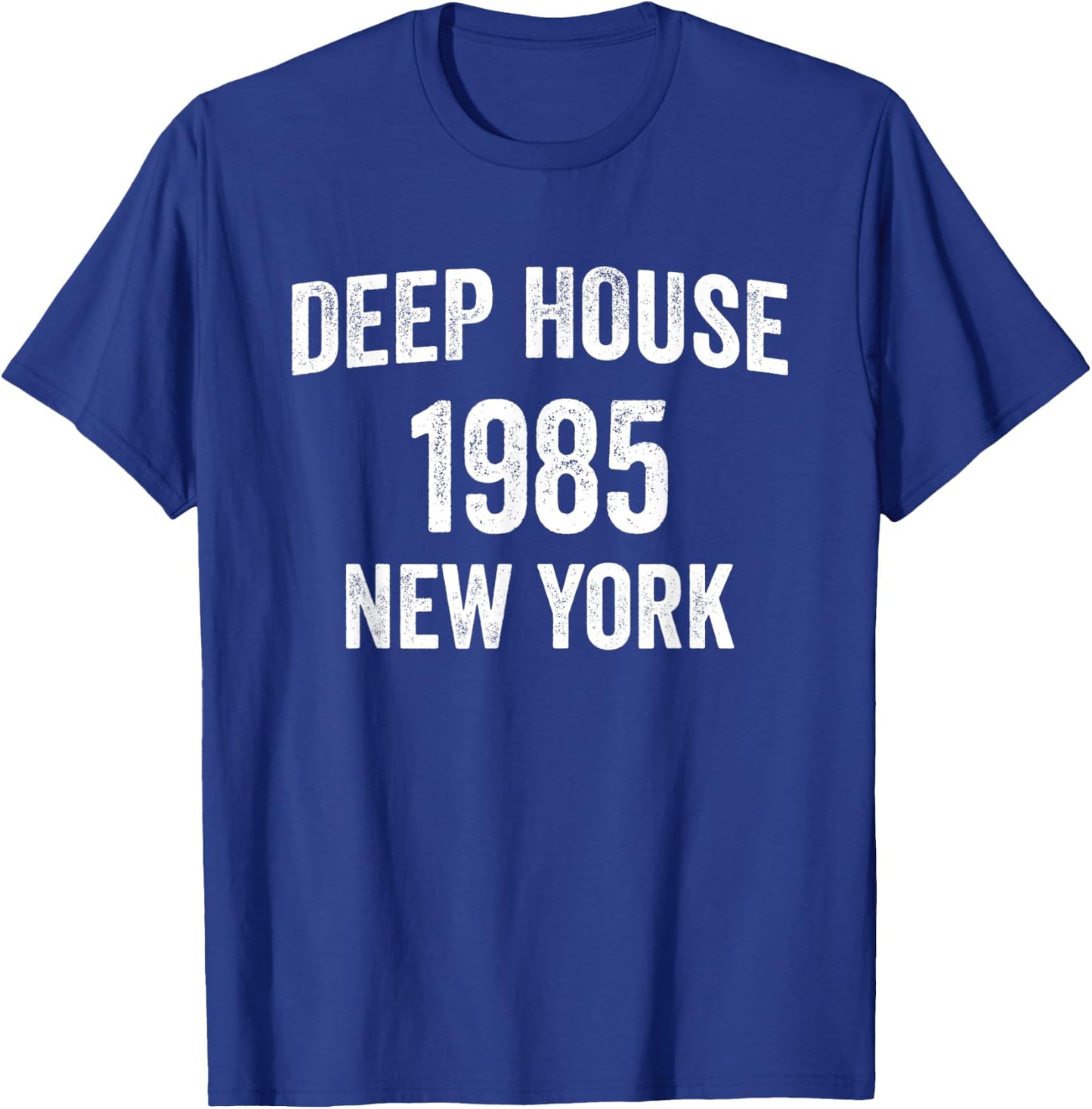 Deep House - Electronic Dance Music EDM DJ New York T-Shirt - T-Shirt | Royal