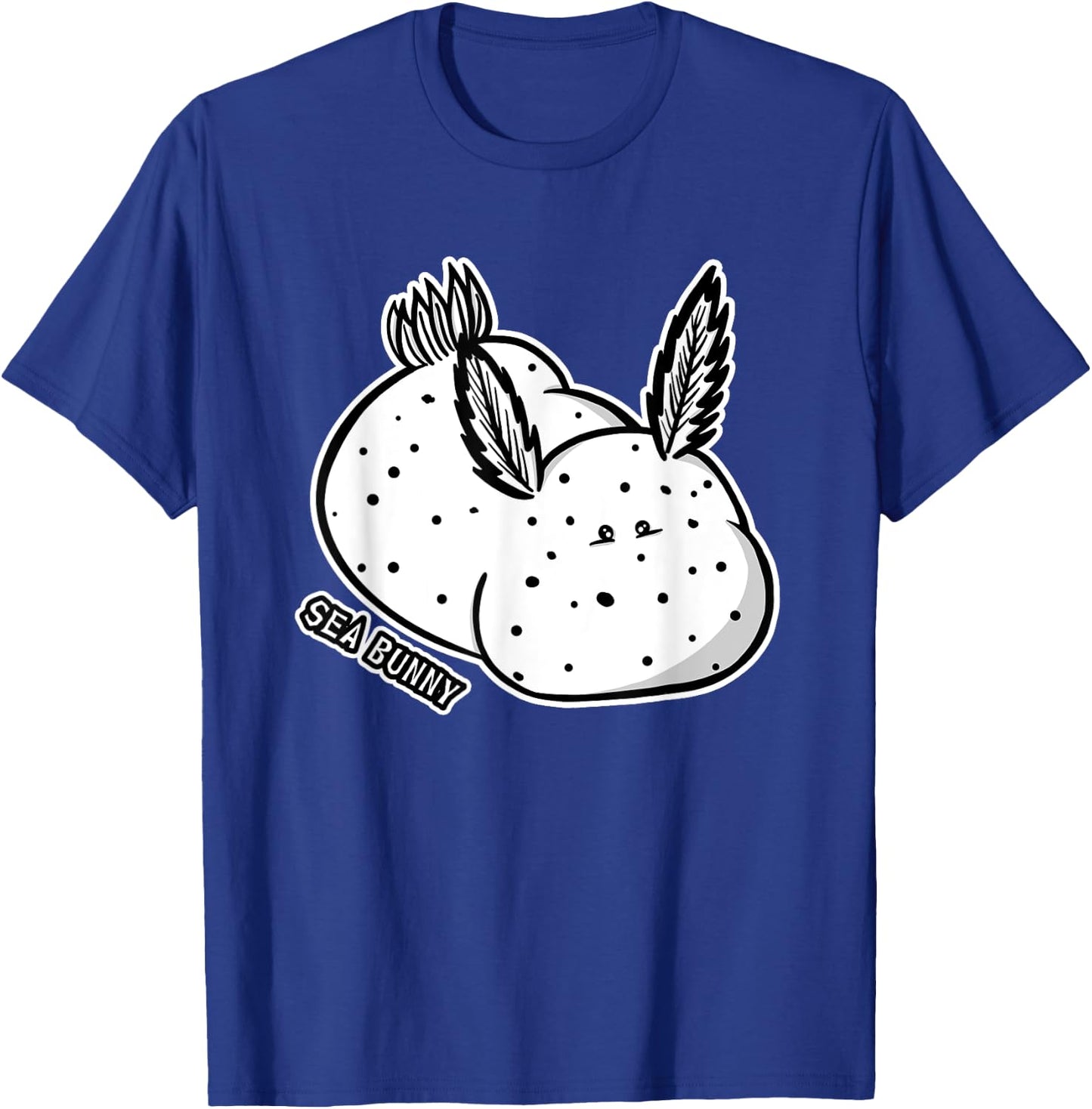 Sea Bunny Cute Ocean Kawaii Slug Jorunna Parva Biologist T-Shirt - T-Shirt | Royal