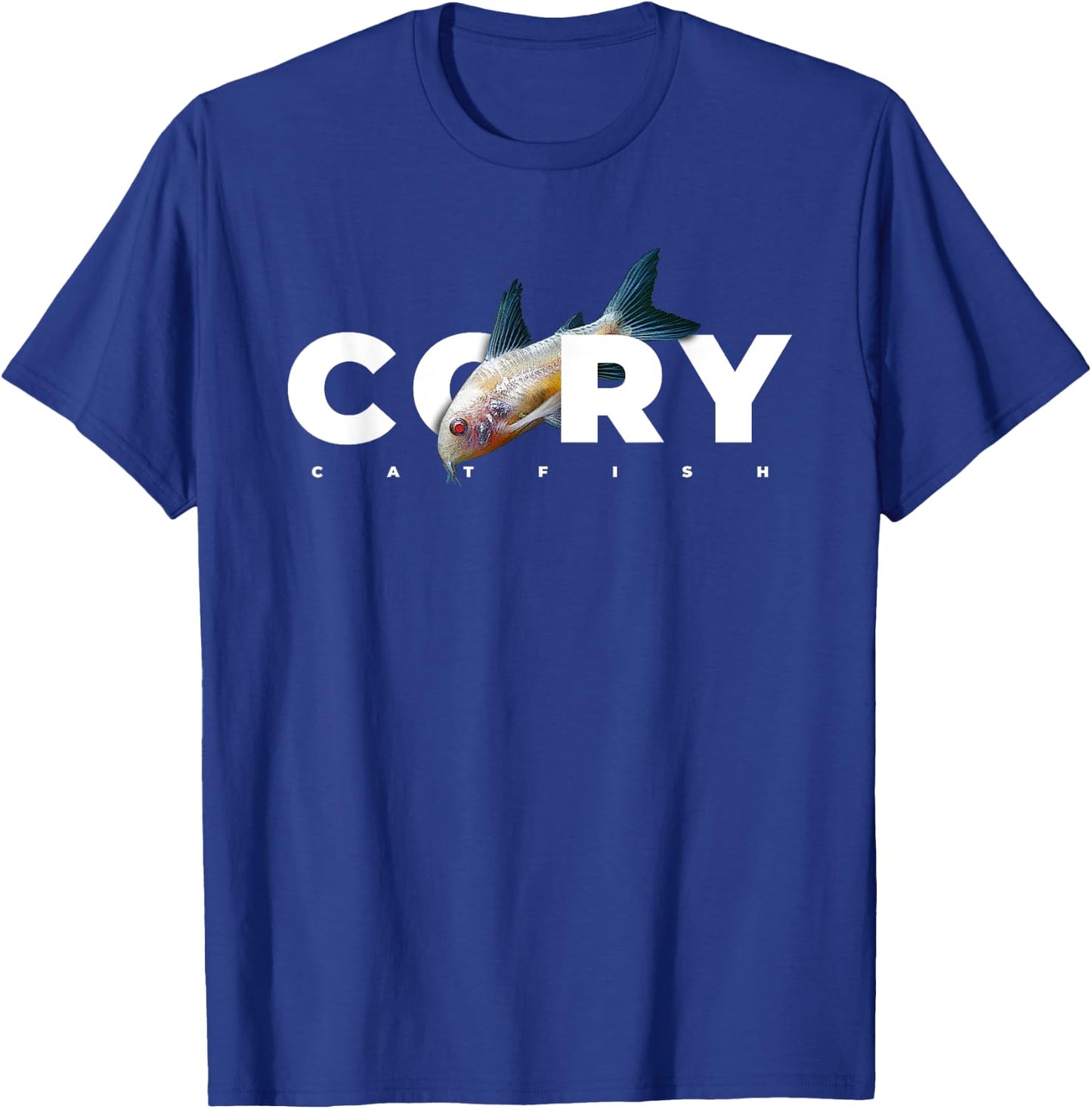 Corydoras Catfish Aquarium Keeper Cory T-Shirt - T-Shirt | Royal