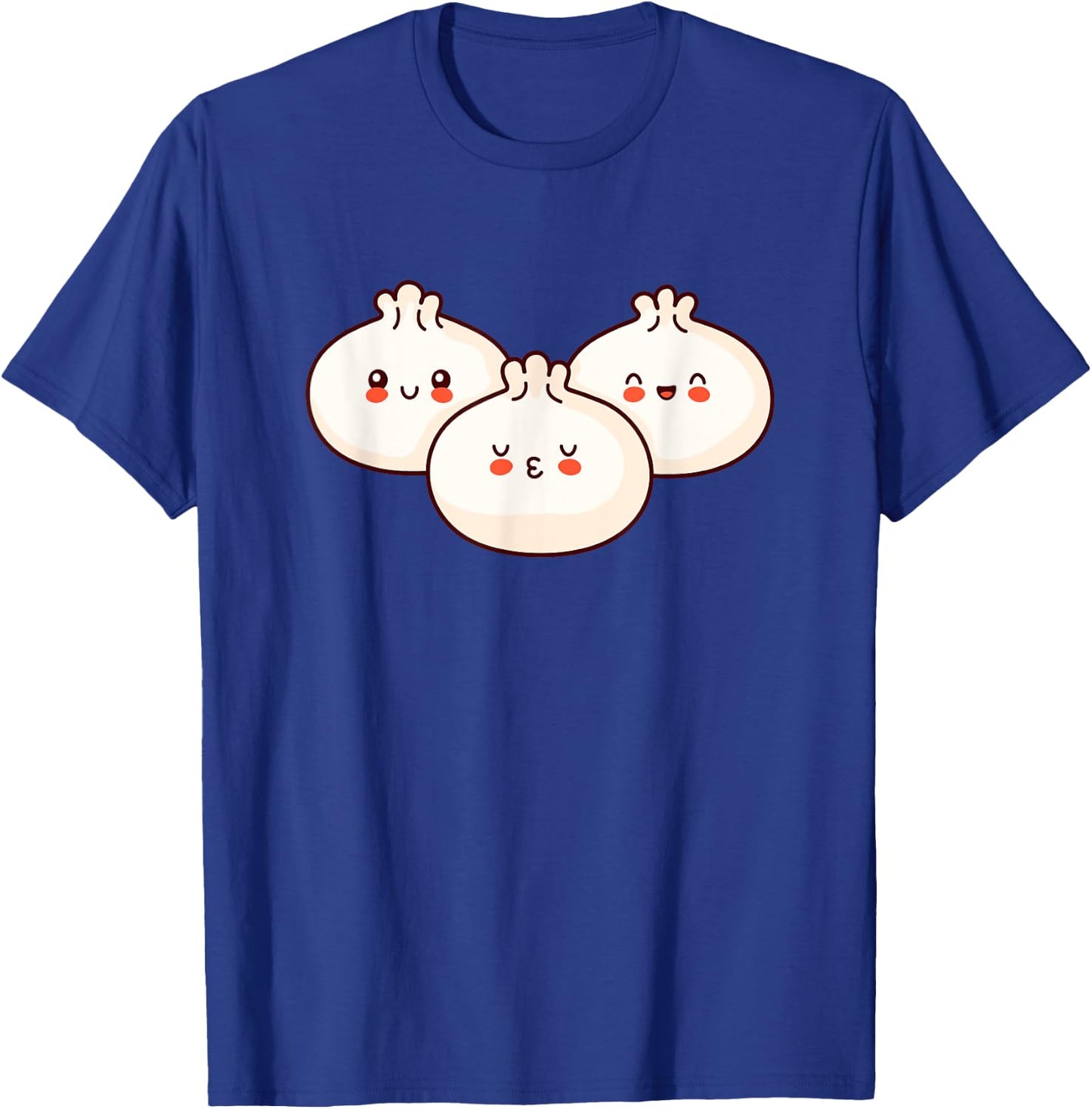 Broke Artist -Adults Kids Dim Sum Dumplings Pork Bun Foodie T-Shirt - T-Shirt | Royal