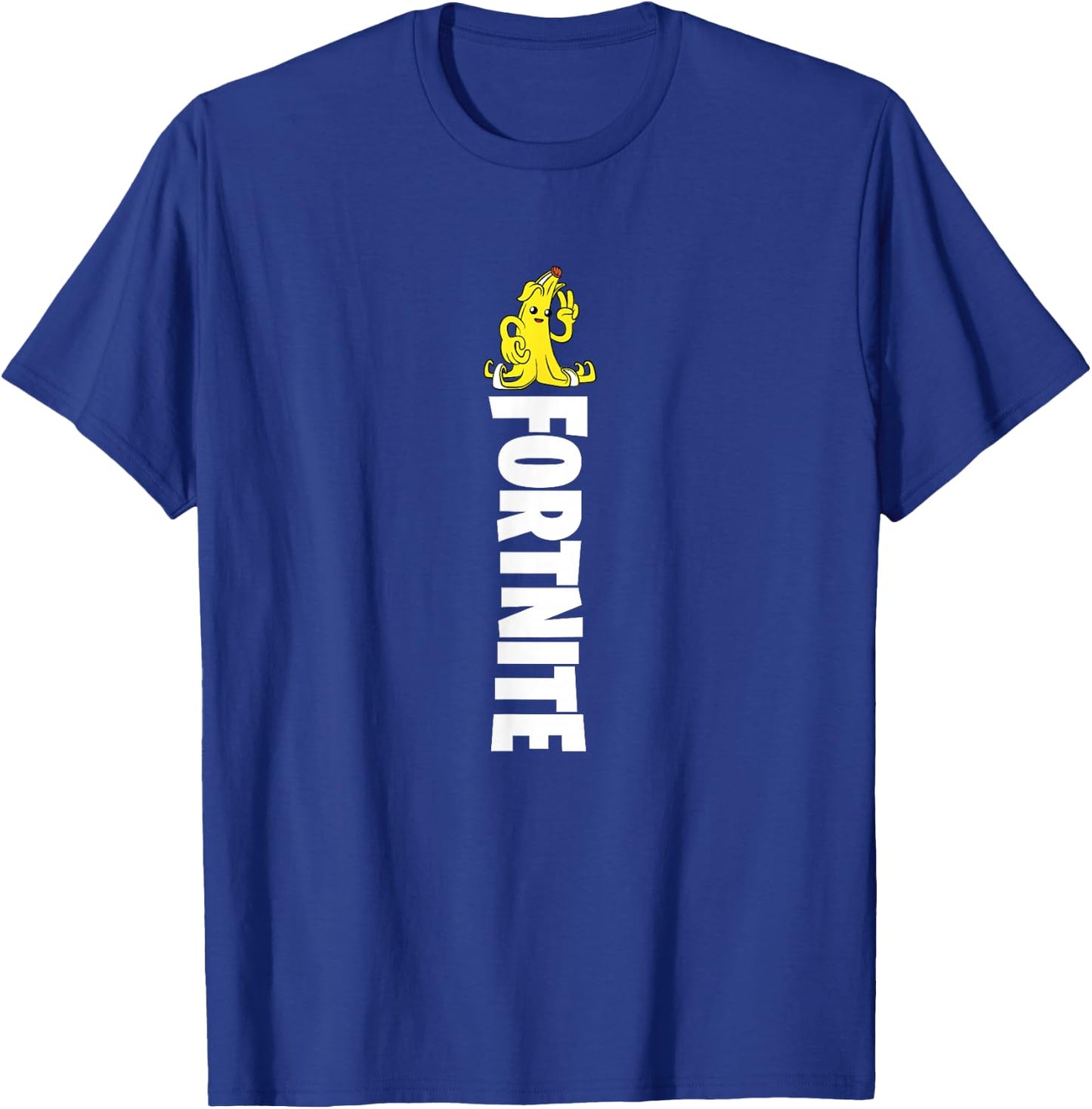 Fortnite Peely Peace Vertical Logo T-Shirt - T-Shirt | Royal