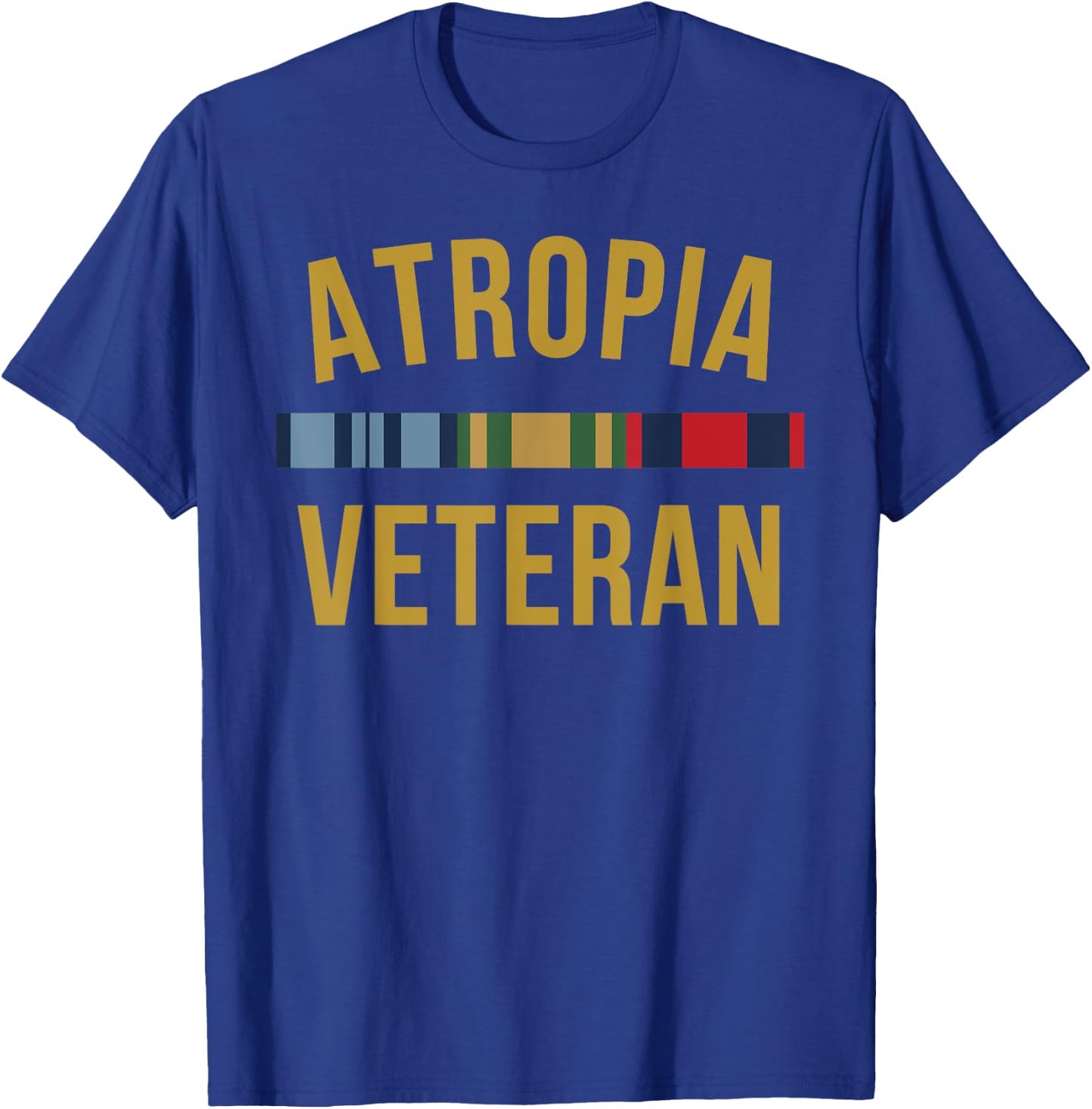 Atropia Veteran Flag T-Shirt - T-Shirt | Royal