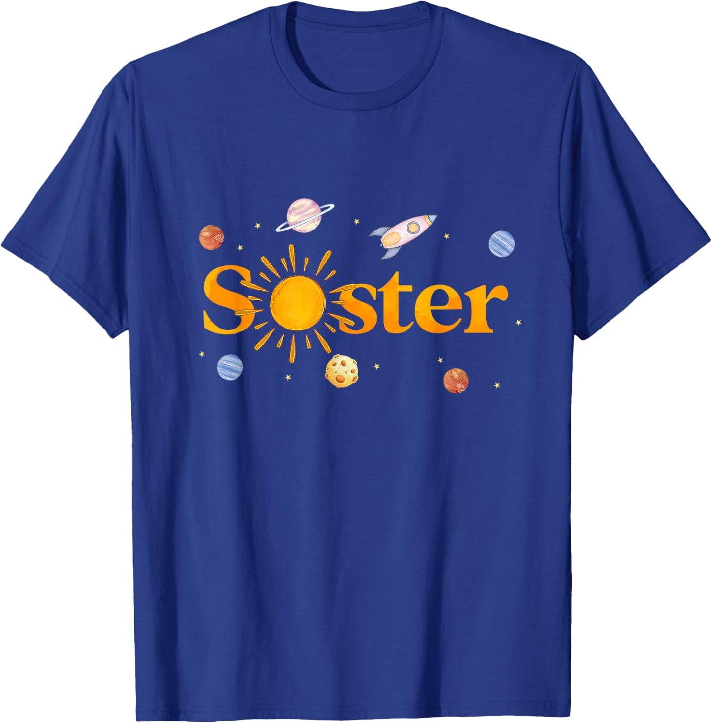 Sister of The Birthday First Trip Around The Sun Bday Boy T-Shirt - T-Shirt | Royal