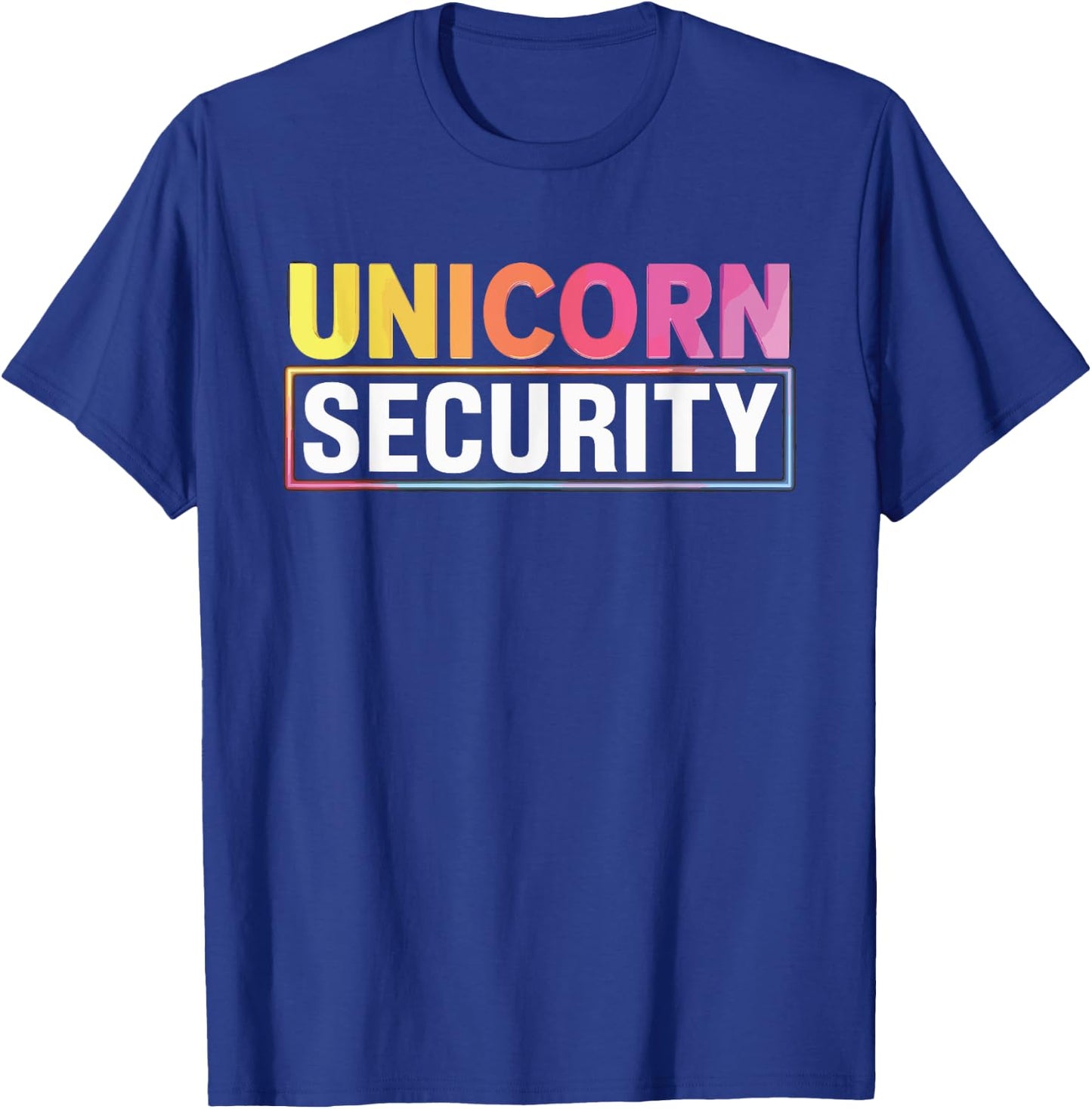 Unicorn Security T-Shirt - T-Shirt | Royal