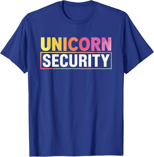 Unicorn Security T-Shirt - T-Shirt | Royal