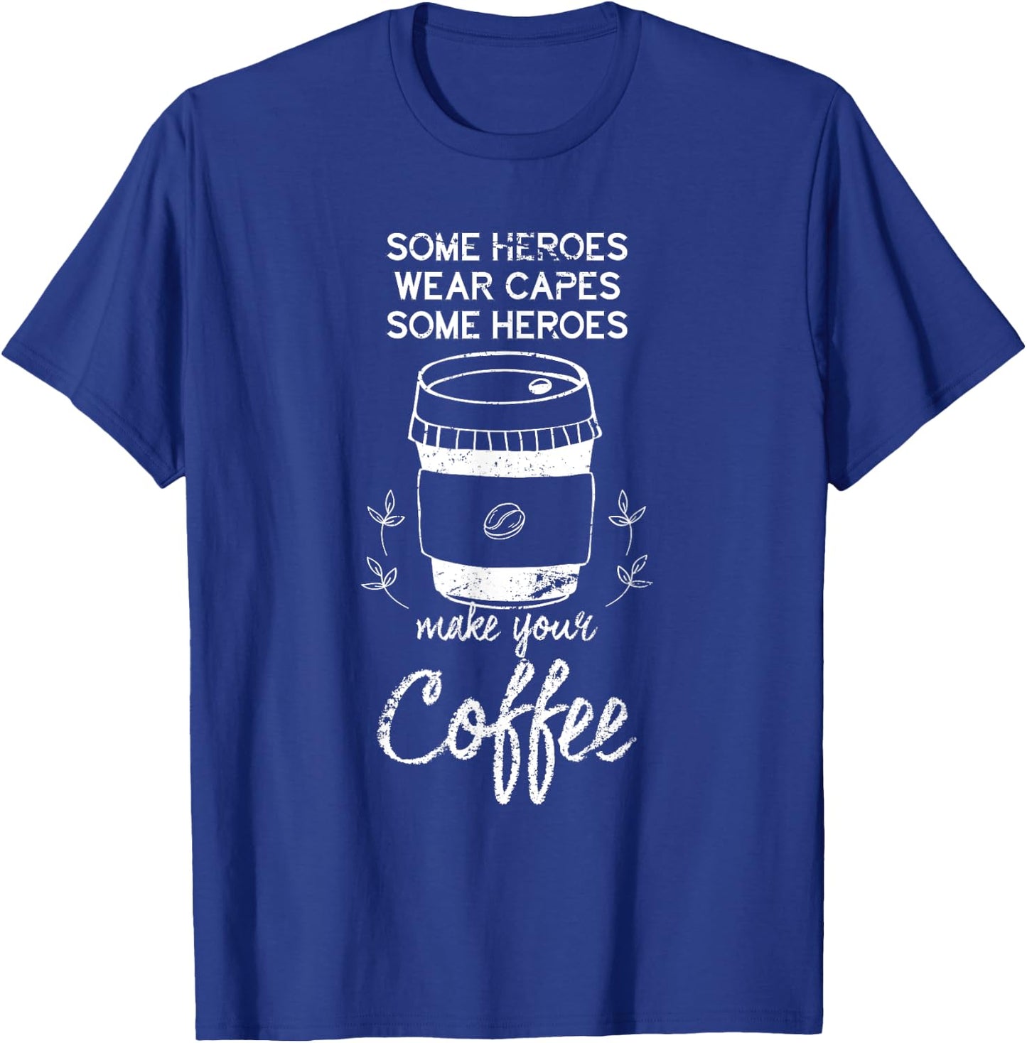 Coffeemaker Funny Coffee Lover Gift Barista T-Shirt - T-Shirt | Royal
