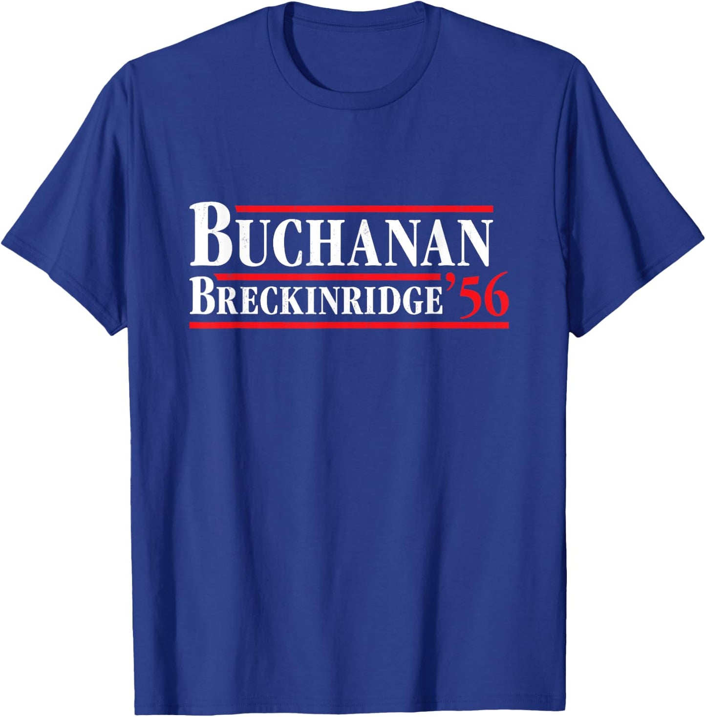 President James Buchanan 1856 - Retro 4th of July Men T-Shirt - T-Shirt | Royal