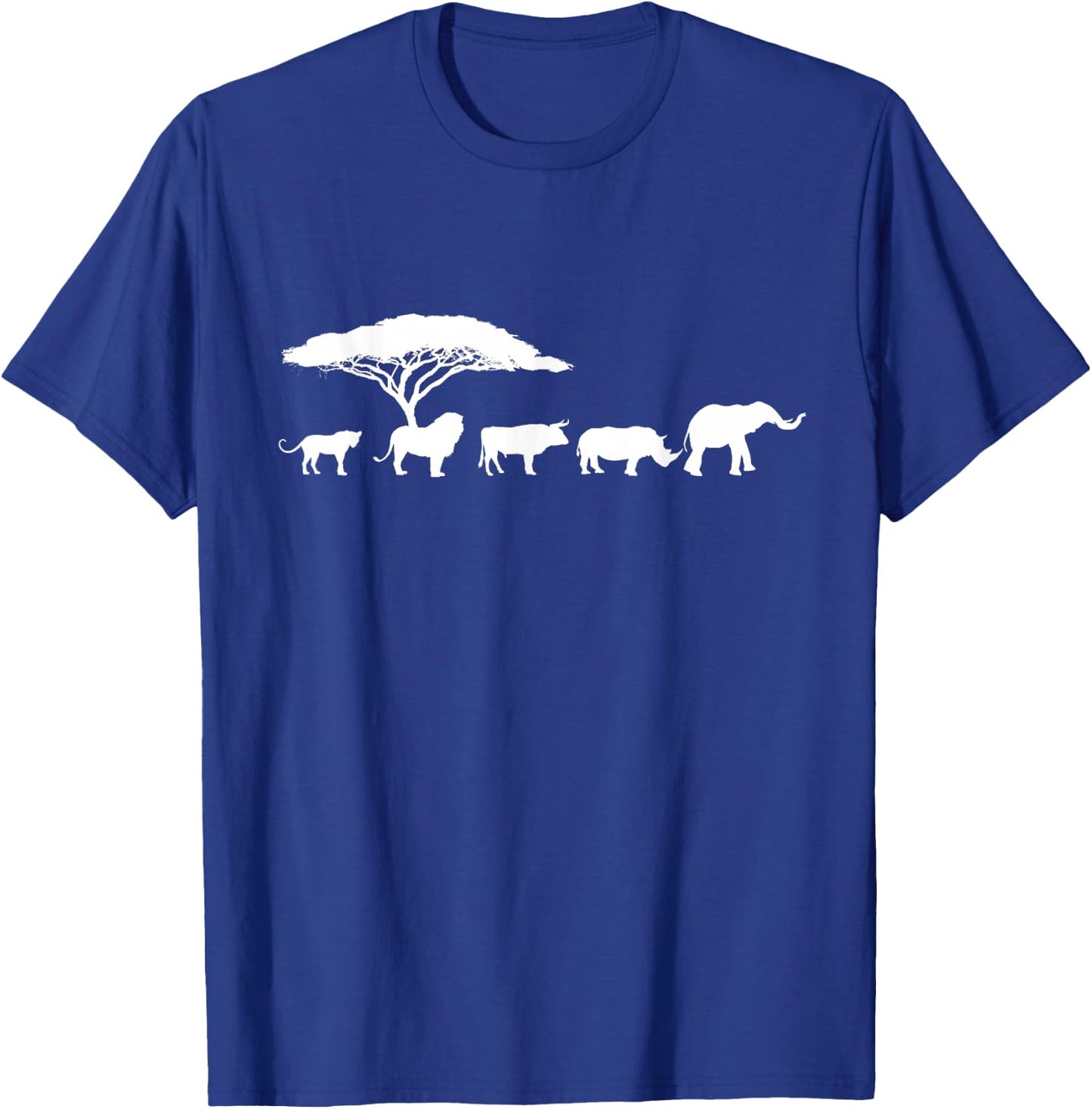 Africa The Big Five Animals | Kids Toddler BIG 5 T-Shirt - T-Shirt | Royal