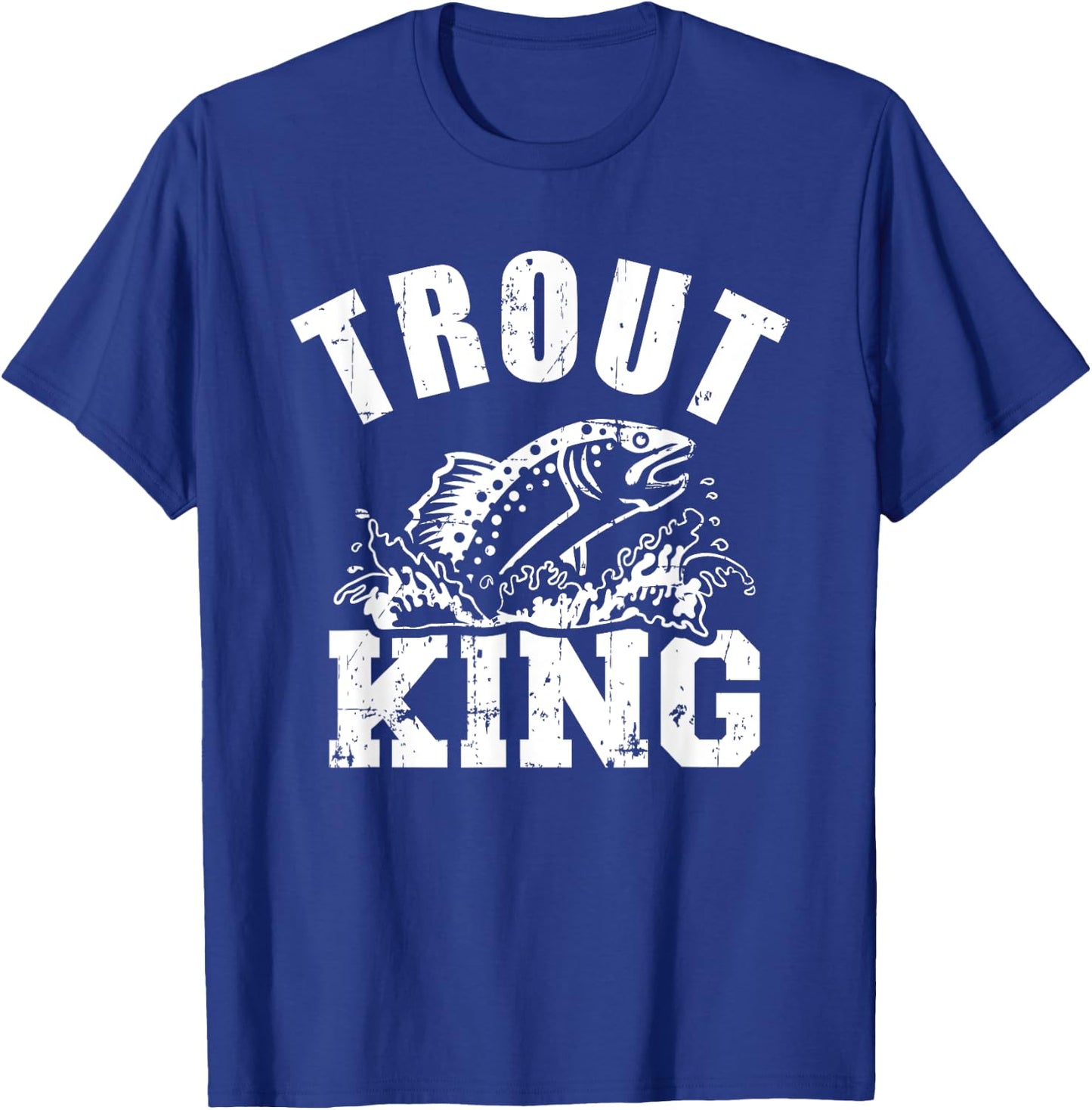 Trout king T-Shirt - T-Shirt | Royal