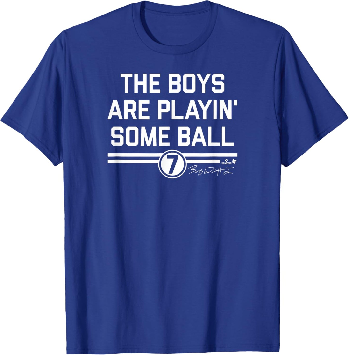 Bobby WITT Jr - The Boys are Playin' Some Ball - KC Baseball T-Shirt - T-Shirt | Royal