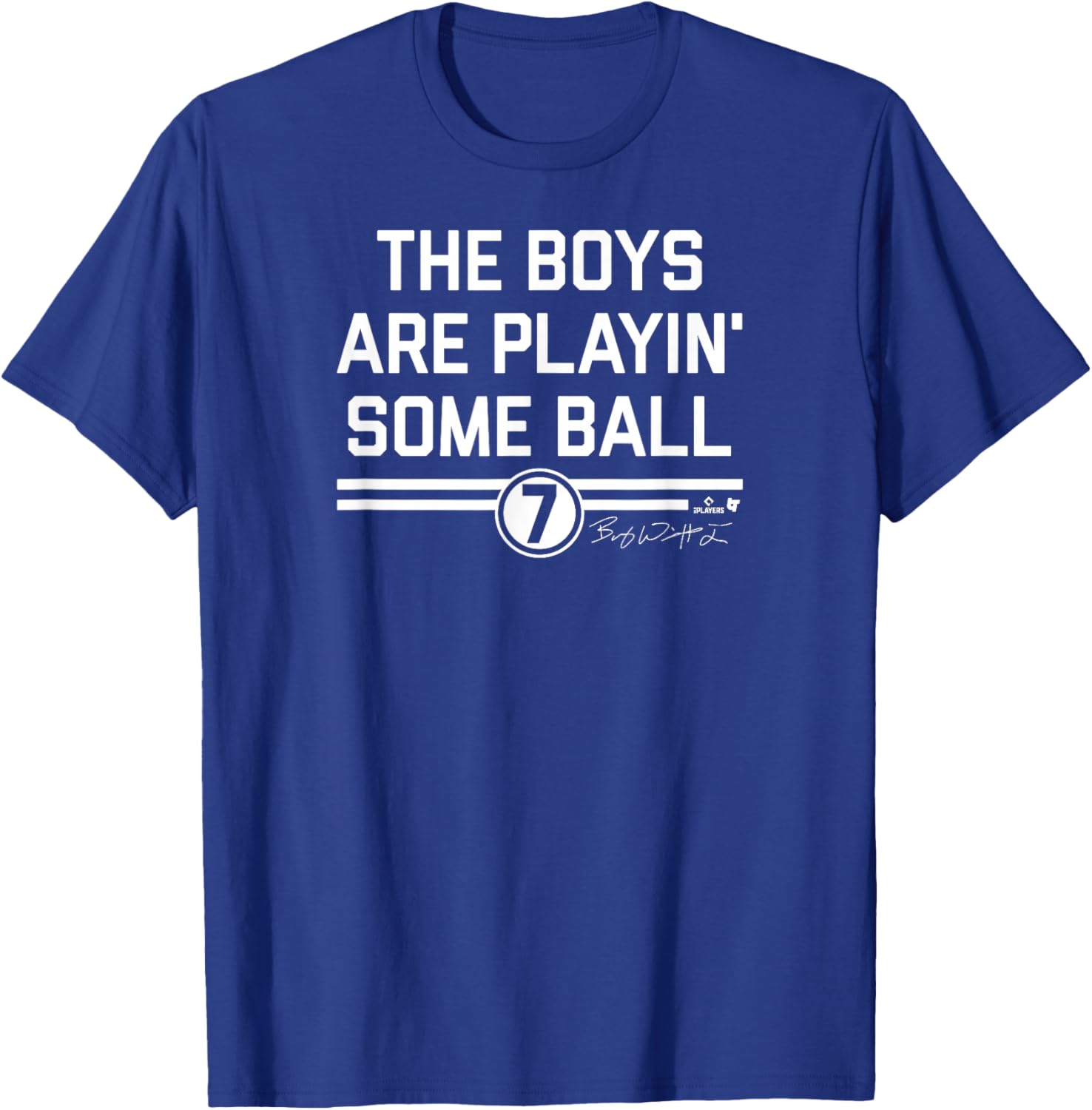 Bobby WITT Jr - The Boys are Playin' Some Ball - KC Baseball T-Shirt - T-Shirt | Royal