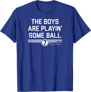 Bobby WITT Jr - The Boys are Playin' Some Ball - KC Baseball T-Shirt - T-Shirt | Royal
